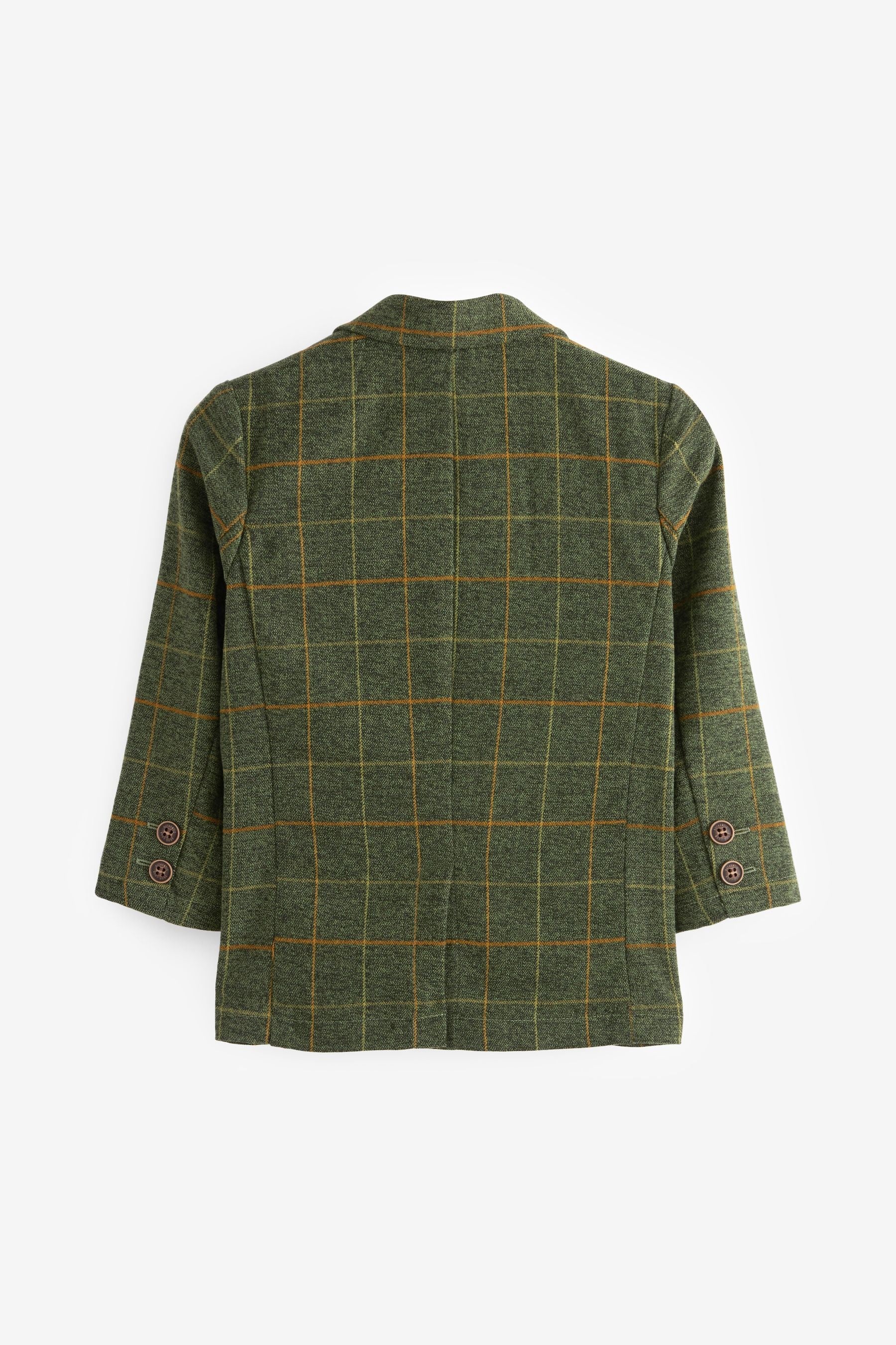 Green Heritage Check Blazer (3mths-9yrs)