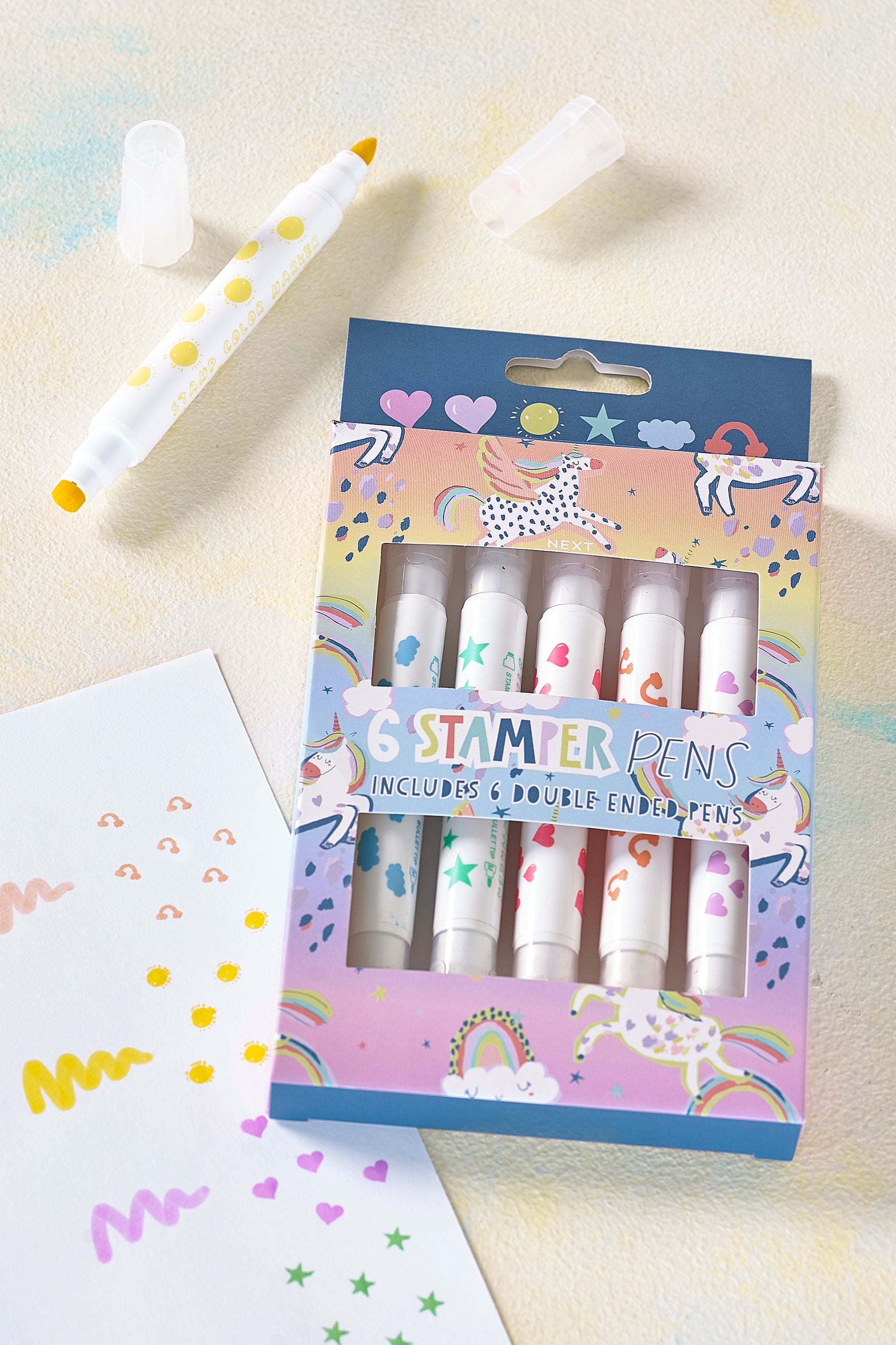 Pink Unicorn Stamper Set