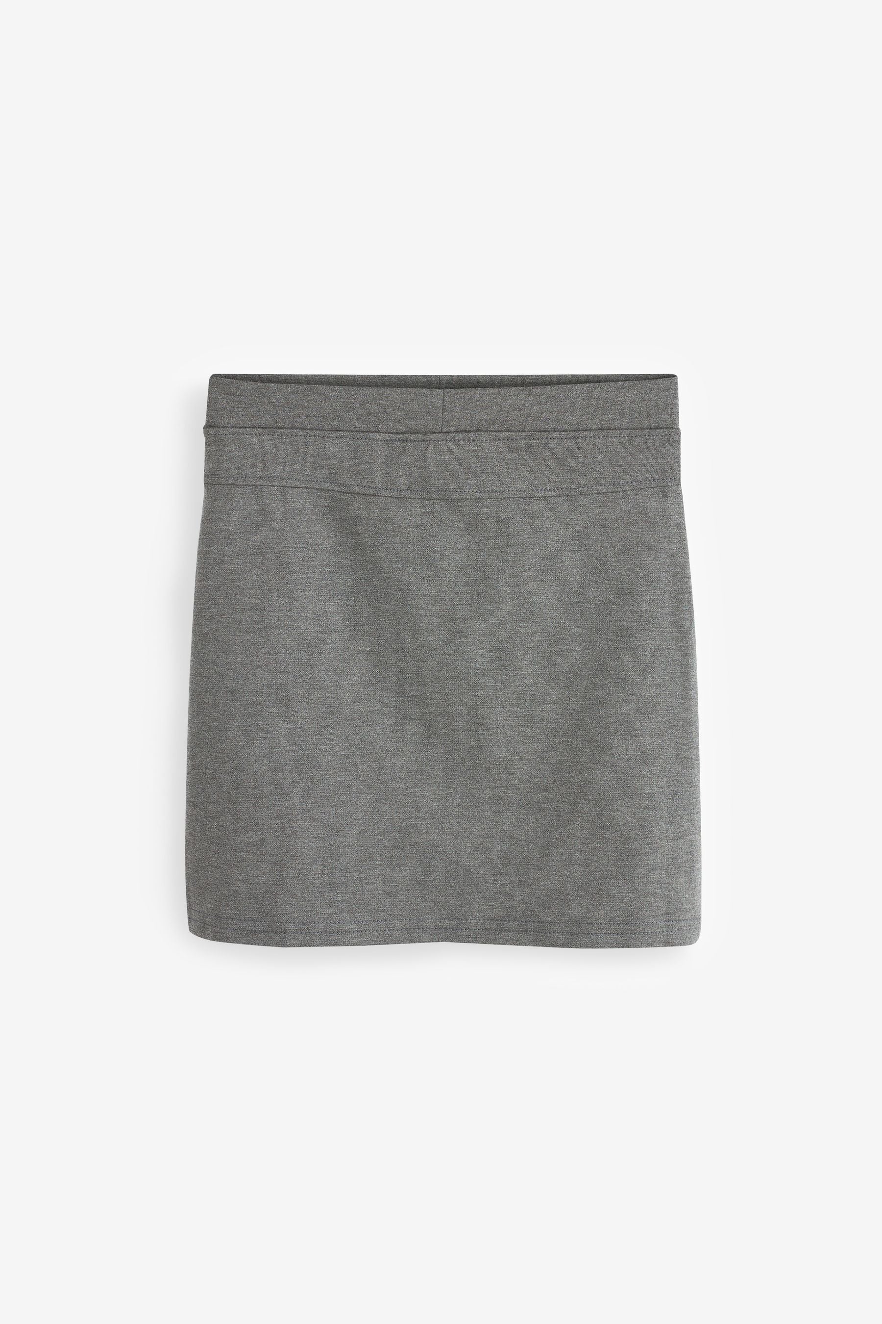 Grey 2 Pack Jersey Stretch Pull-On Pencil Skirts (3-17yrs)