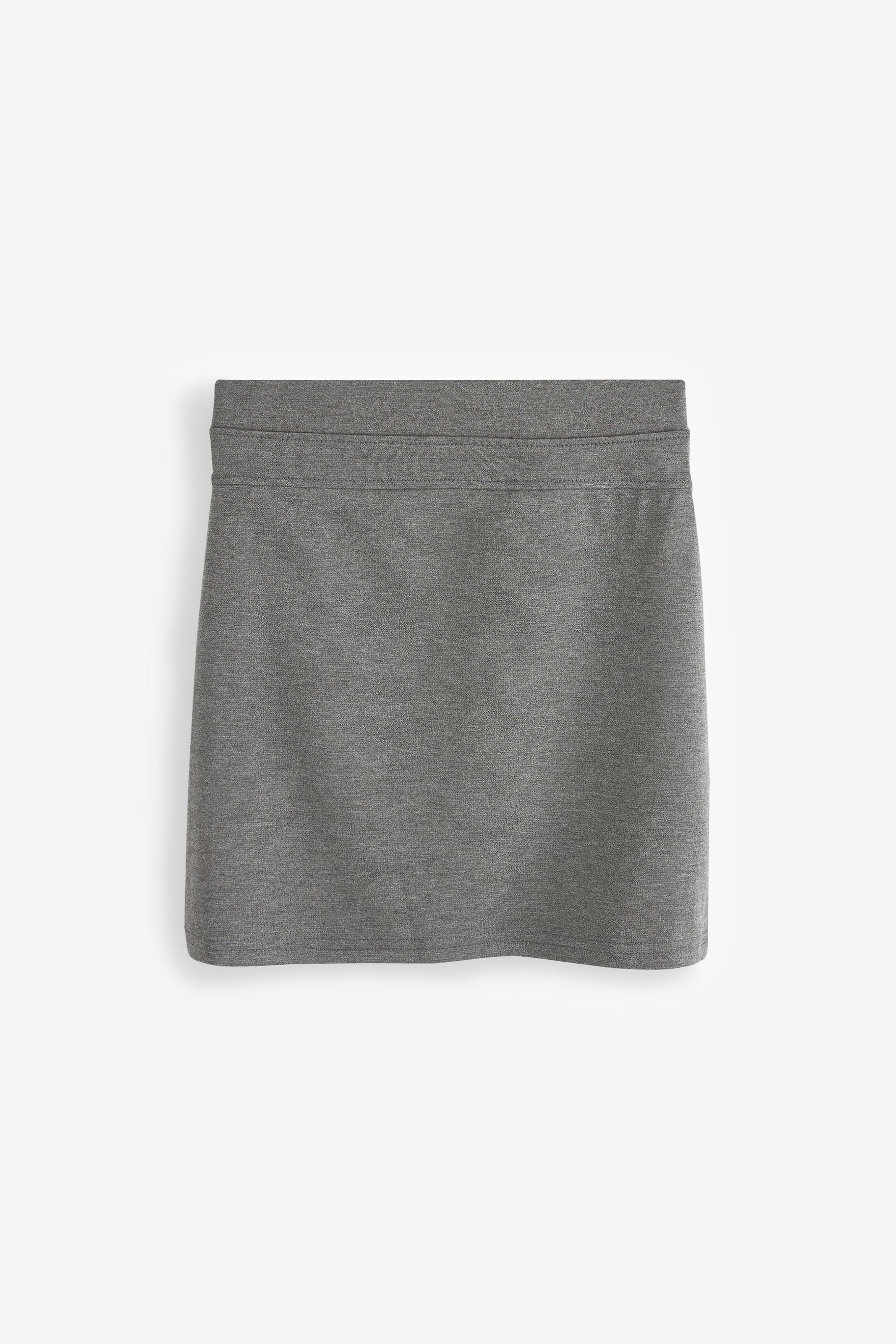 Grey 2 Pack Jersey Stretch Pull-On Pencil Skirts (3-17yrs)