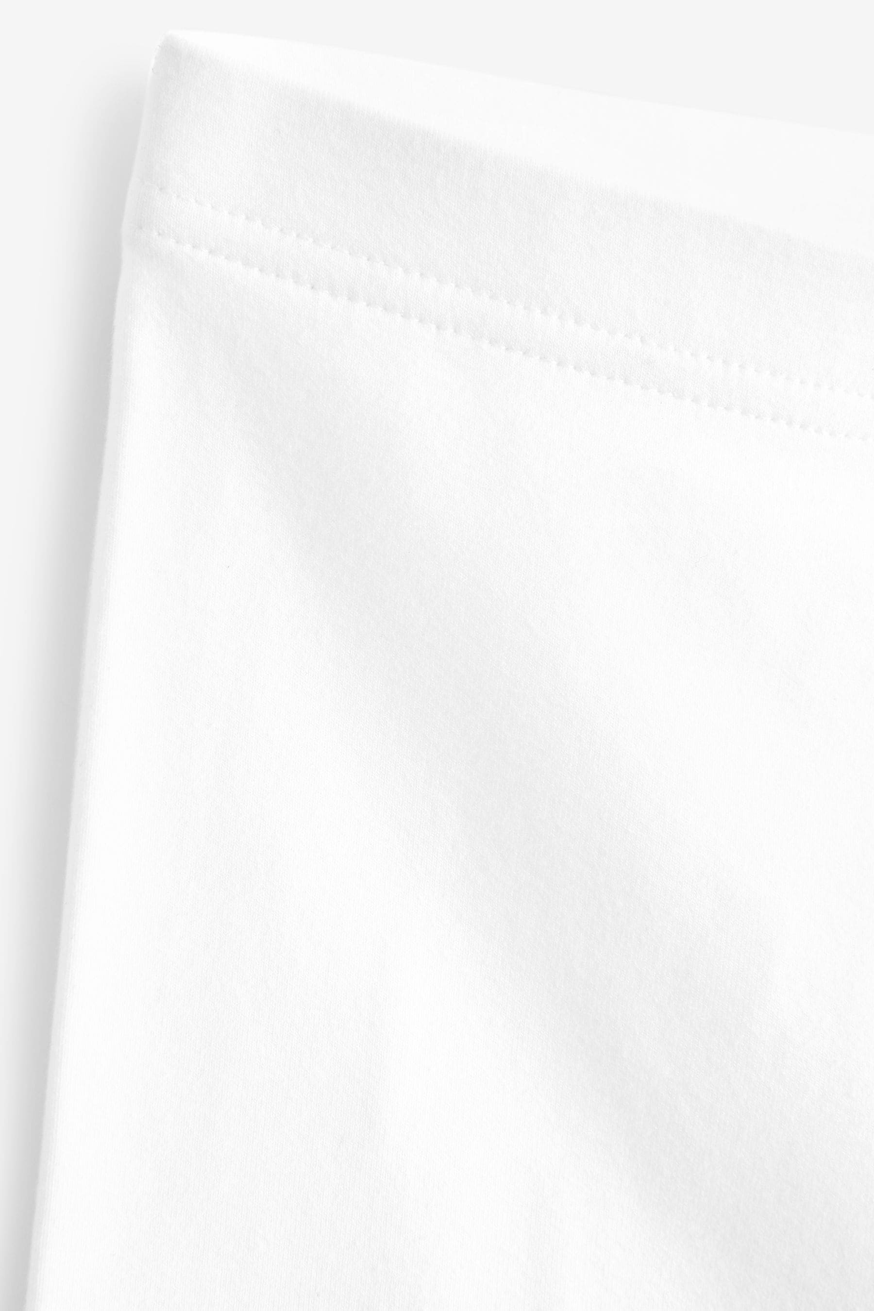 White 5 Pack Cotton Rich Stretch Cycle Shorts (3-16yrs)