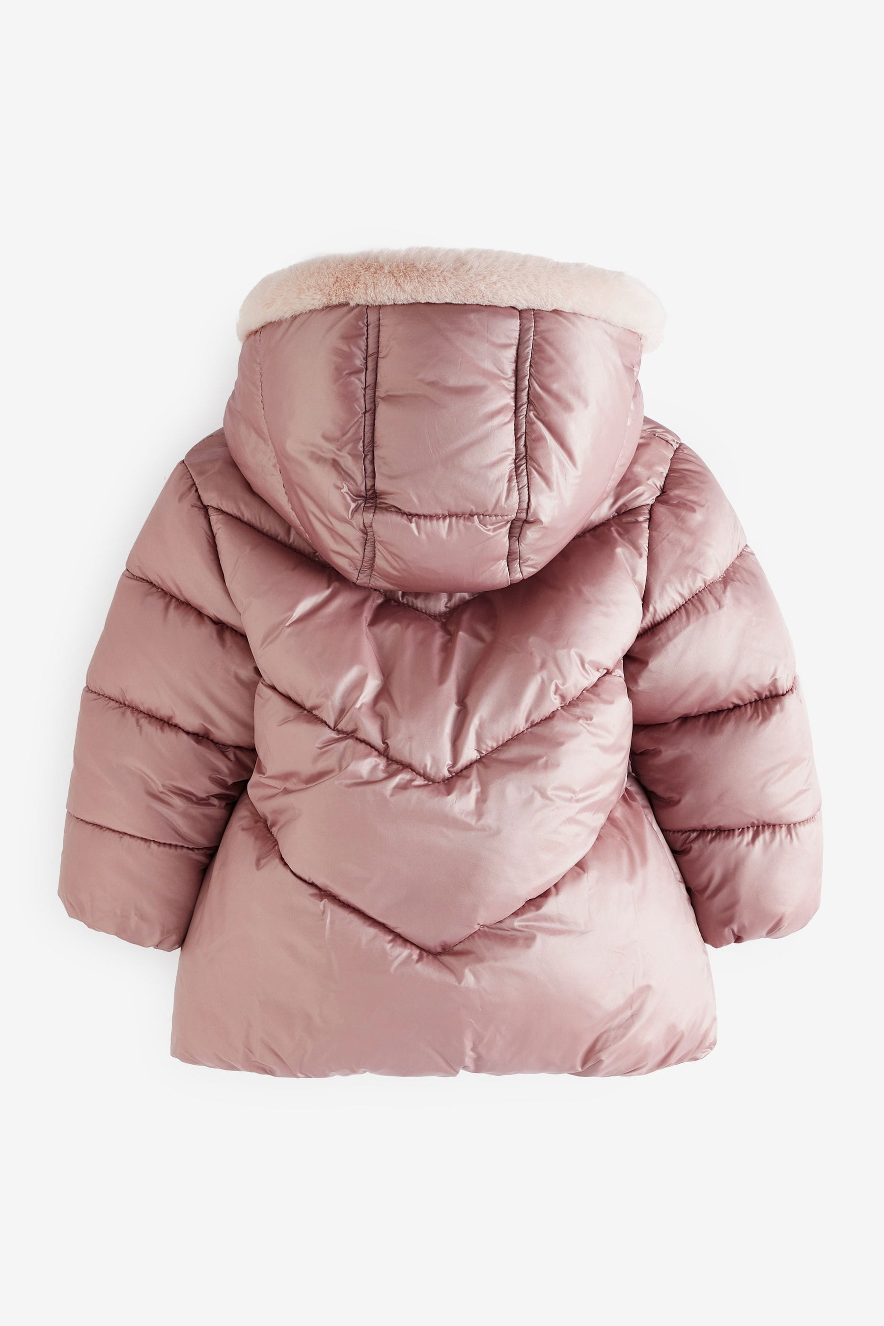 Toffee Pink Shower Resistant Padded Coat (3mths-7yrs)