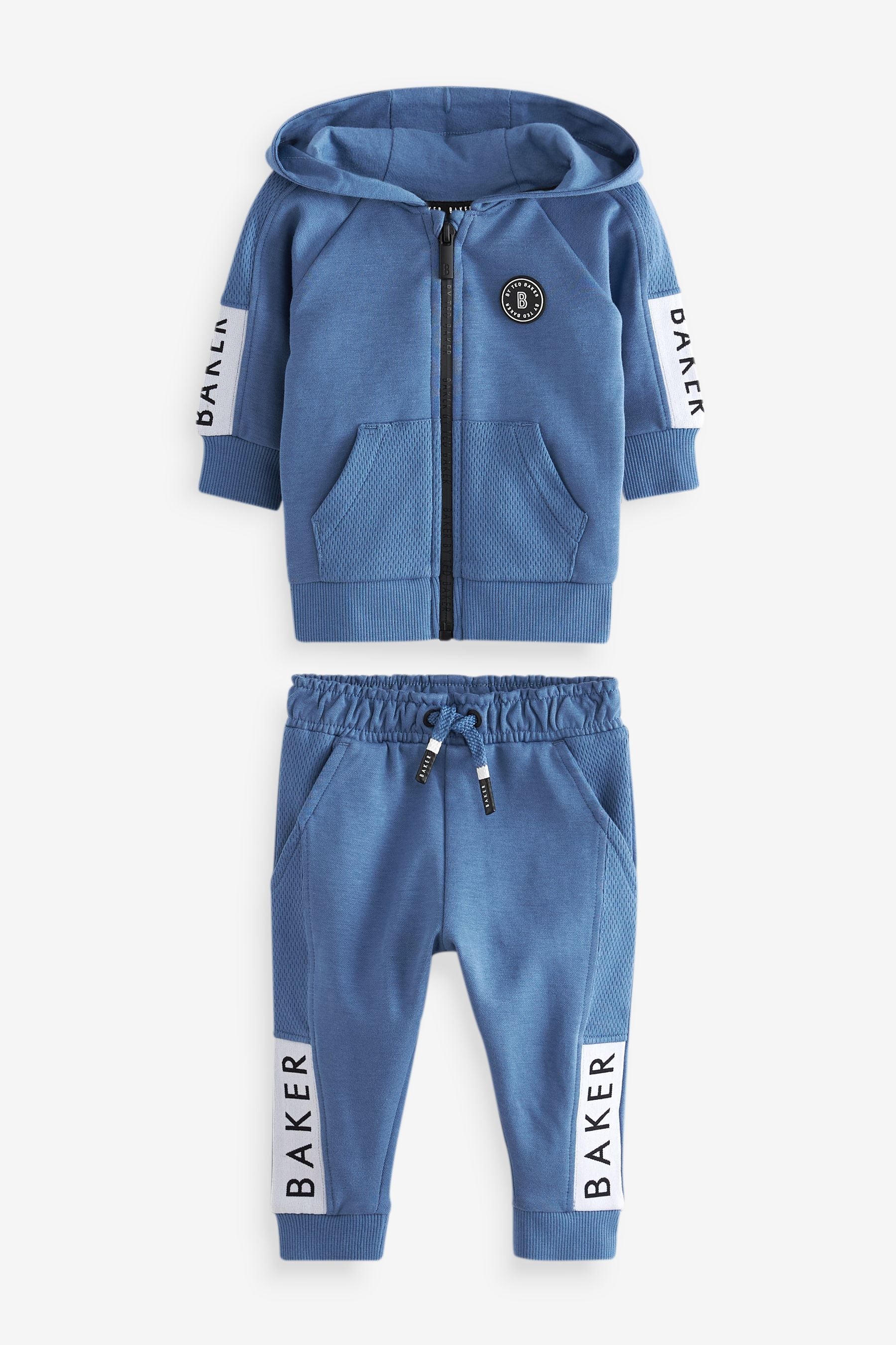 Blue Baker by Ted Baker Blue Hoodie And Joggers Set