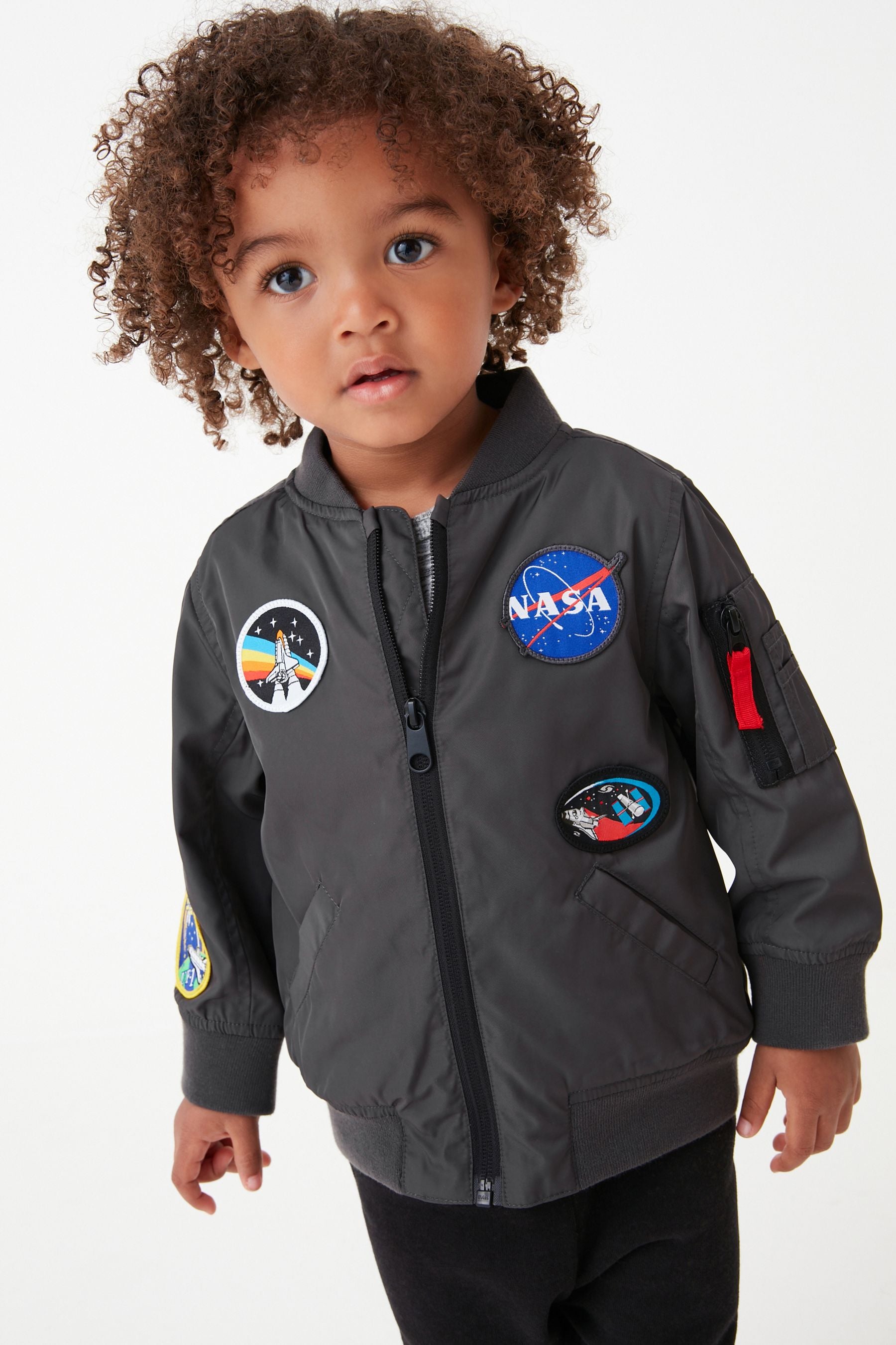 NASA Grey Bomber Jacket (3mths-7yrs)