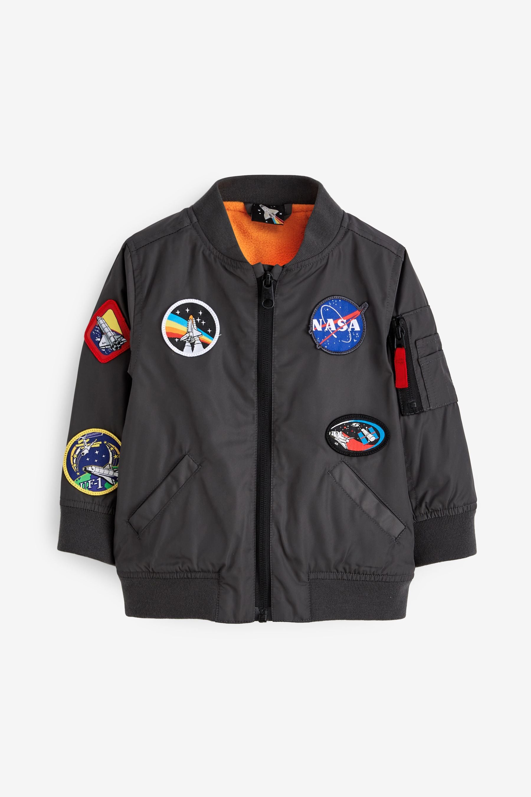 NASA Grey Bomber Jacket (3mths-7yrs)