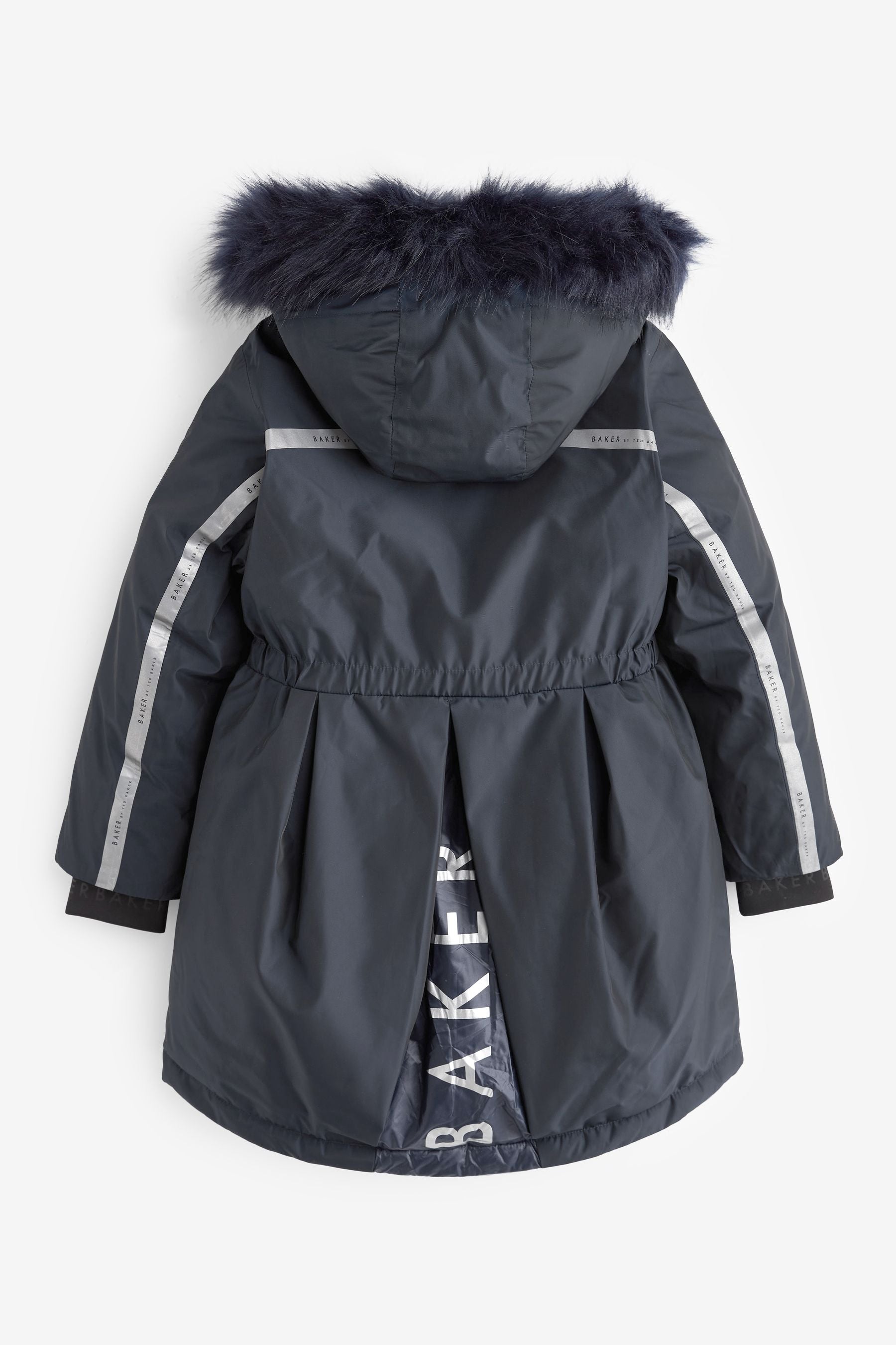 Navy Baker by Ted Baker Navy Waterproof Coat