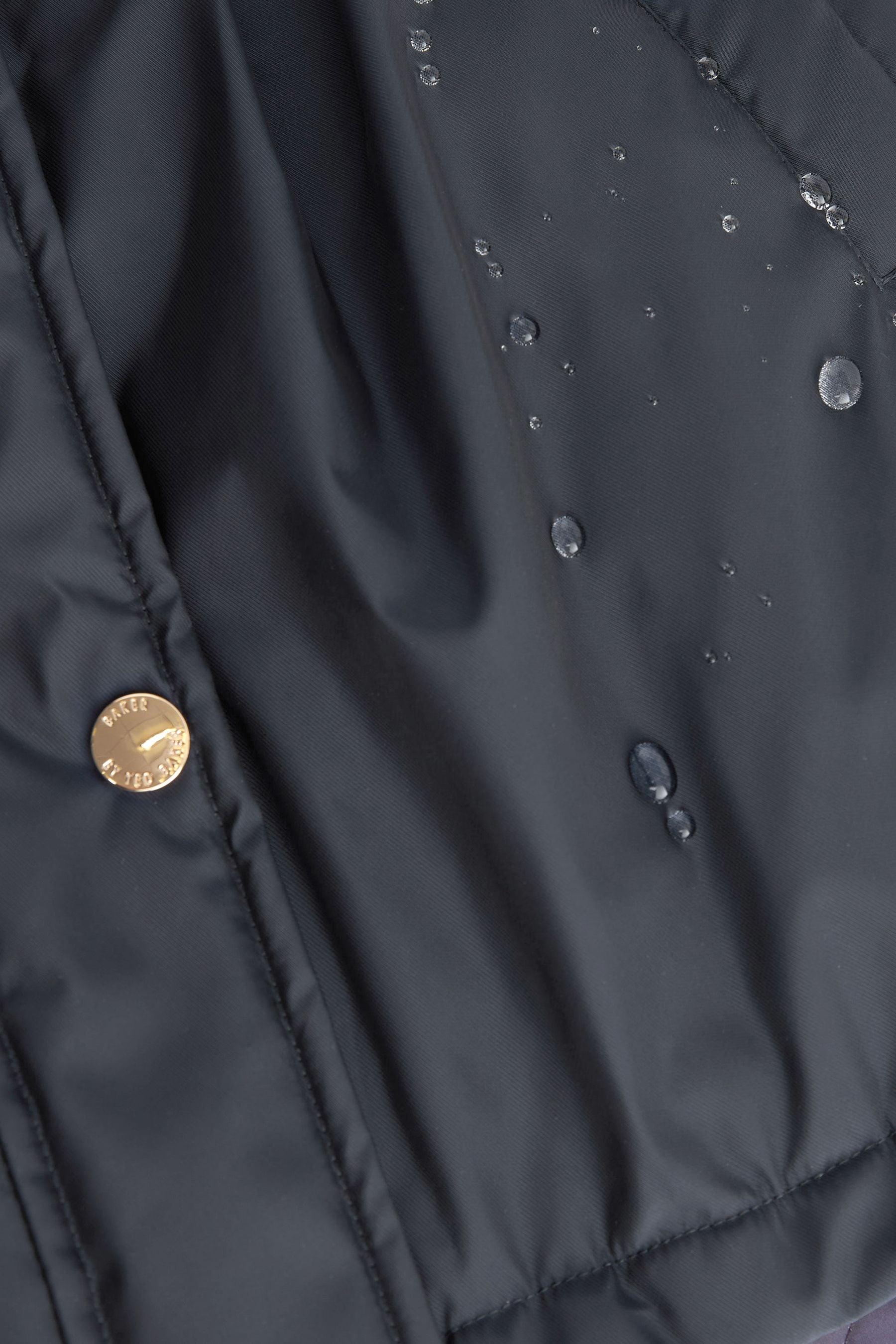 Navy Baker by Ted Baker Navy Waterproof Coat