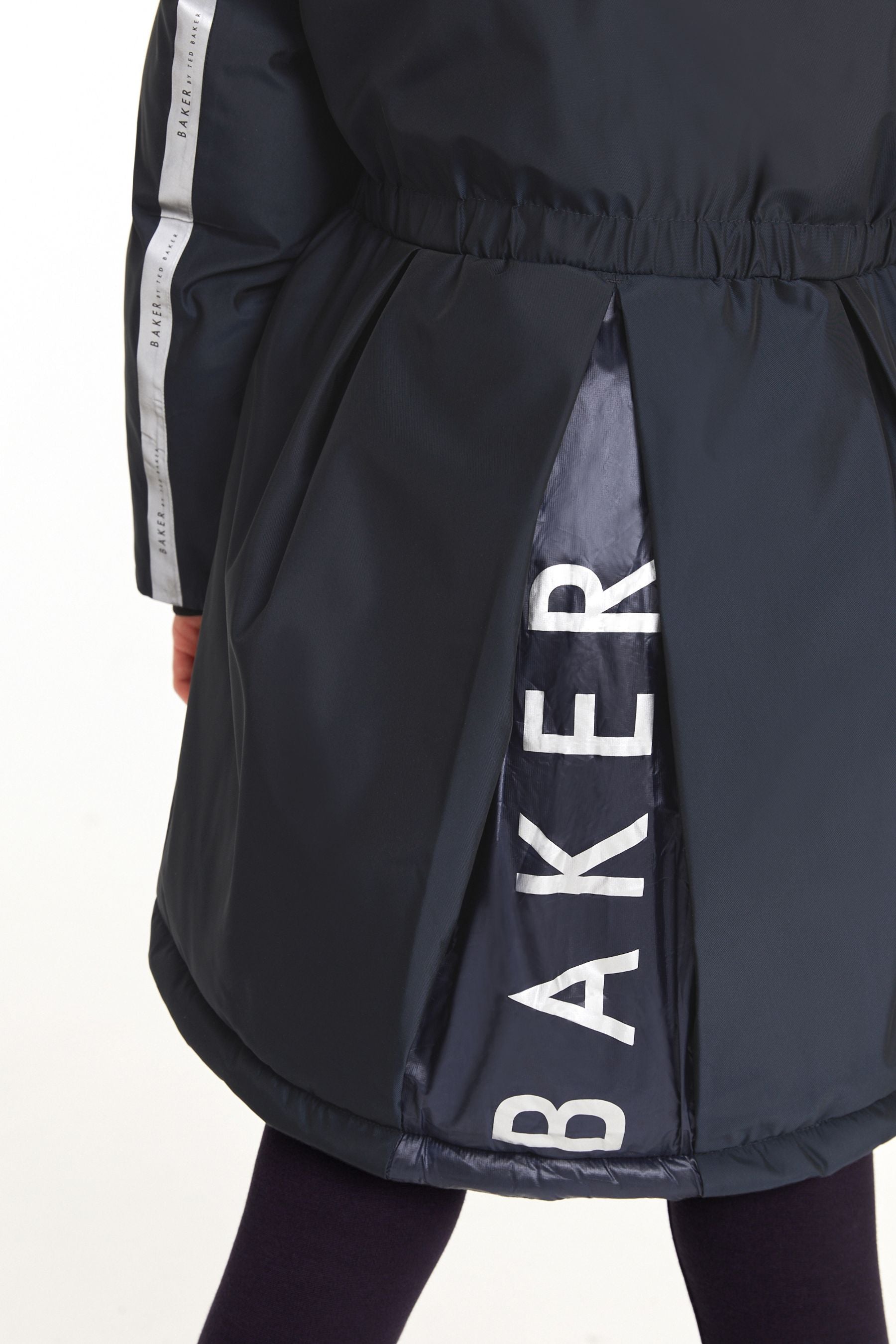 Navy Baker by Ted Baker Navy Waterproof Coat