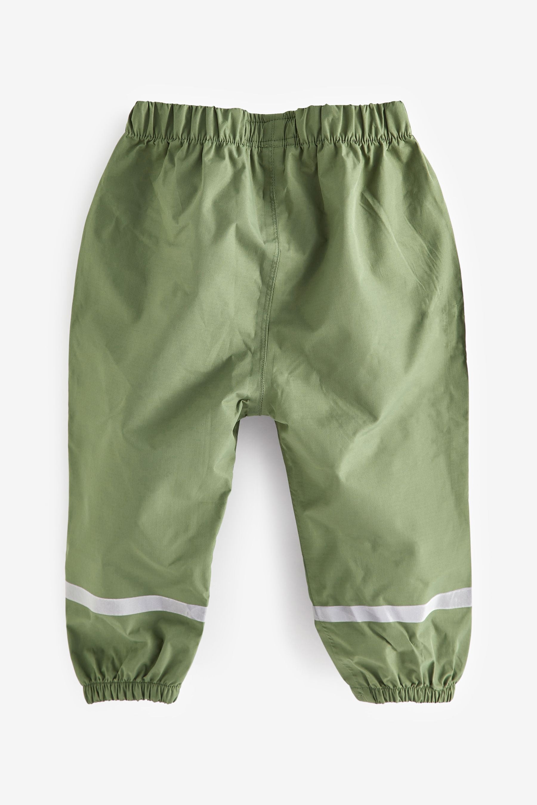 Khaki Green Waterproof Trousers (9mths-7yrs)