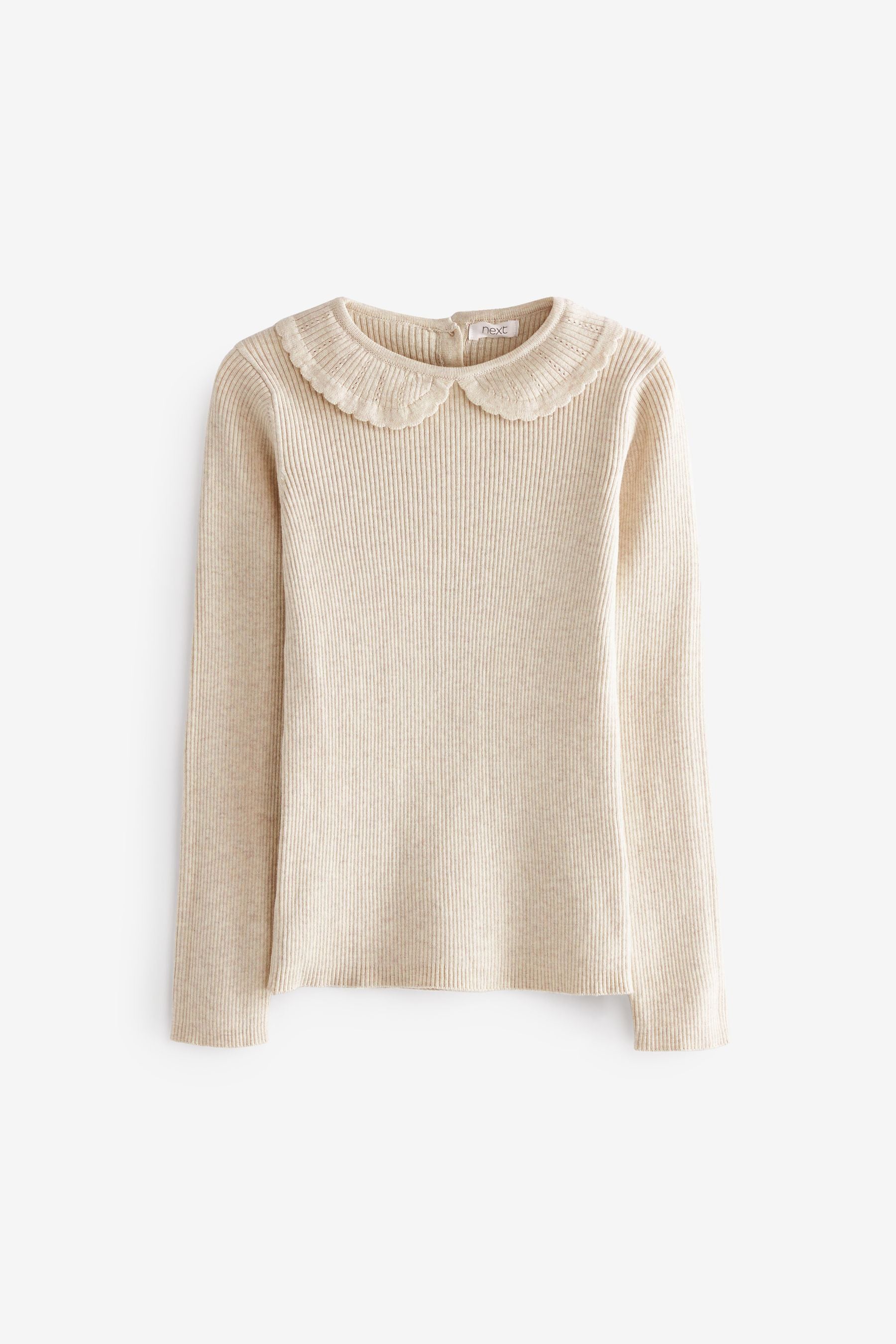 Oatmeal Collar Neck Jumper (3-16yrs)