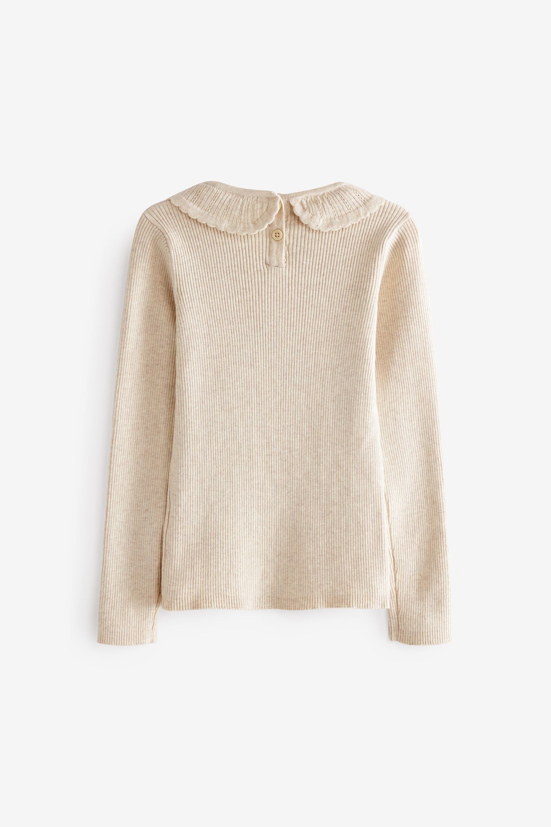 Oatmeal Collar Neck Jumper (3-16yrs)