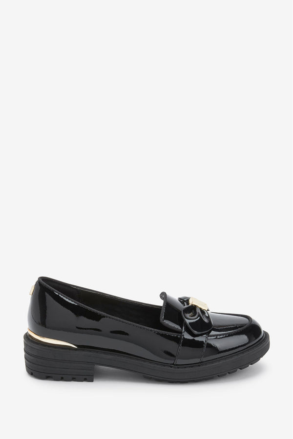 Black Baker by Ted Baker Black BTS Bow Loafers