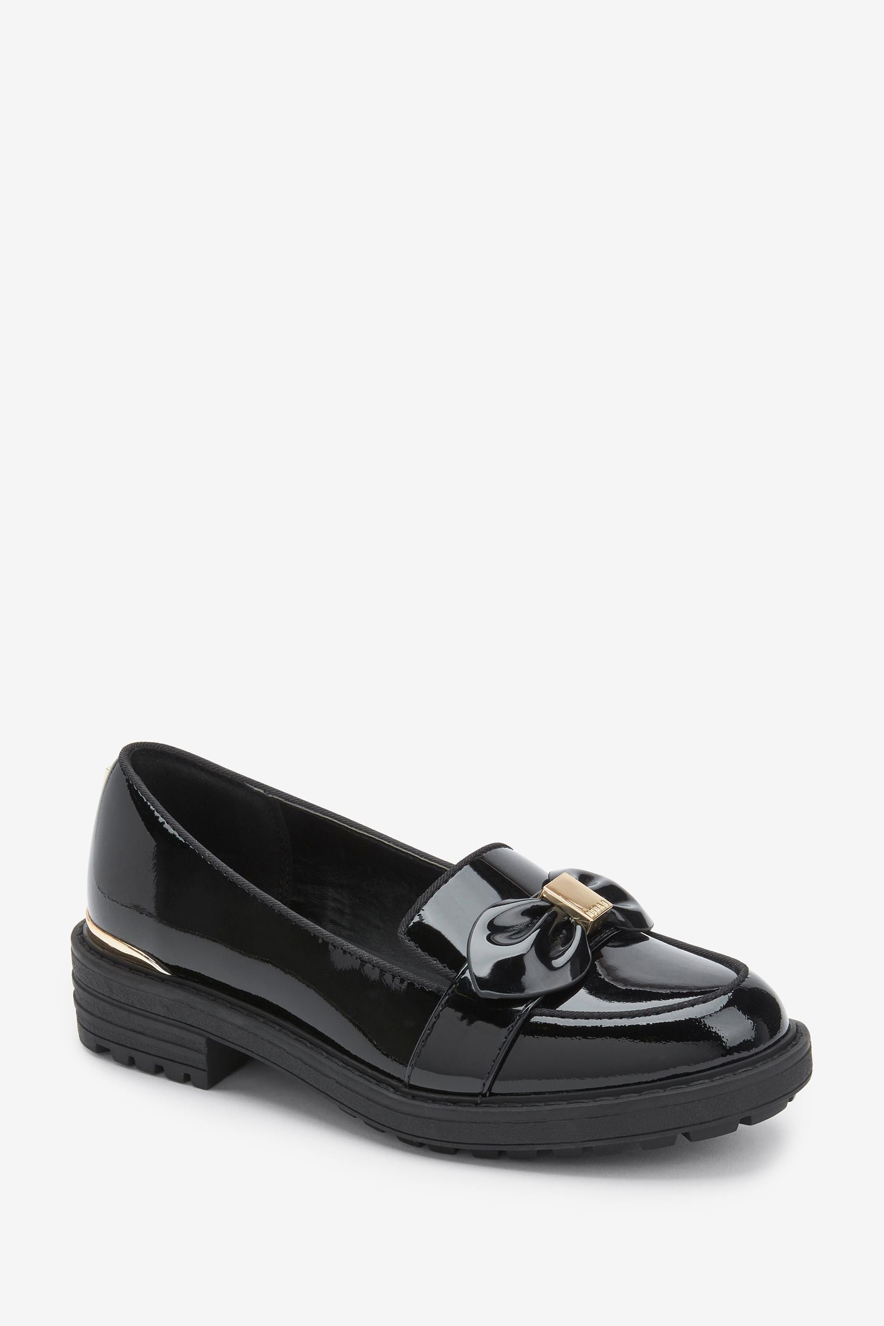 Black Baker by Ted Baker Black BTS Bow Loafers