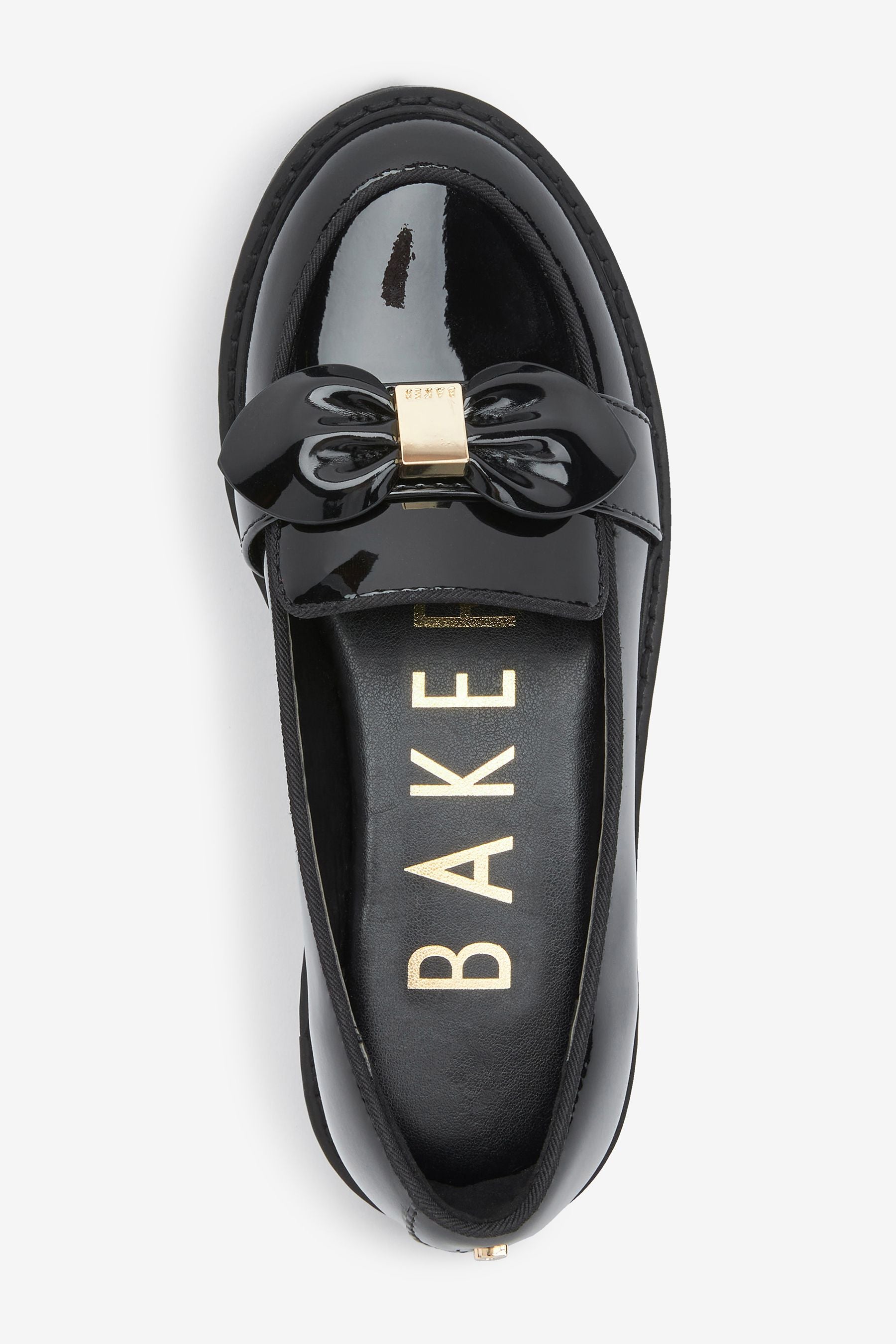 Black Baker by Ted Baker Black BTS Bow Loafers