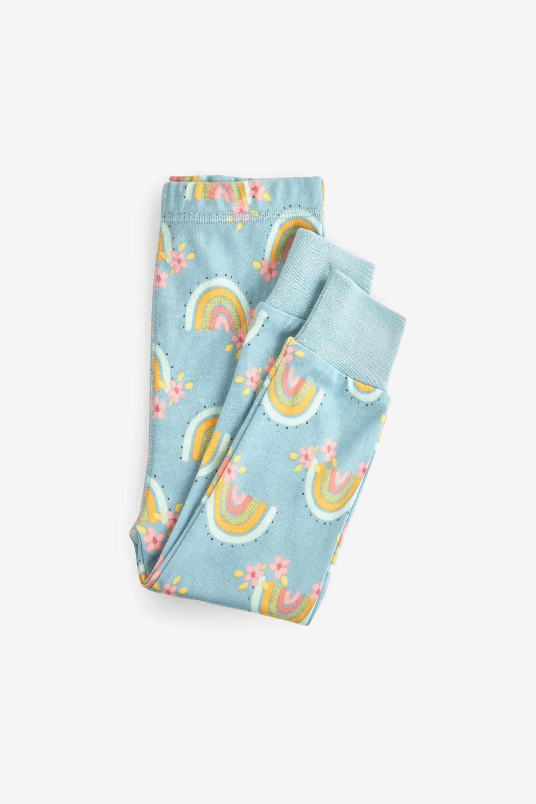 Pink/Blue Unicorn Pyjamas 3 Pack (9mths-8yrs)