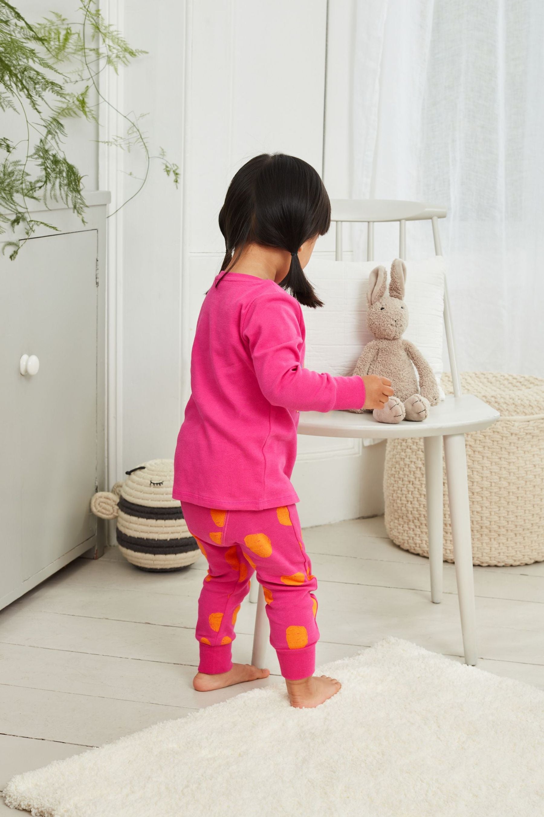 Pink Rainbow Character Snuggle Pyjamas 3 Pack (9mths-8yrs)