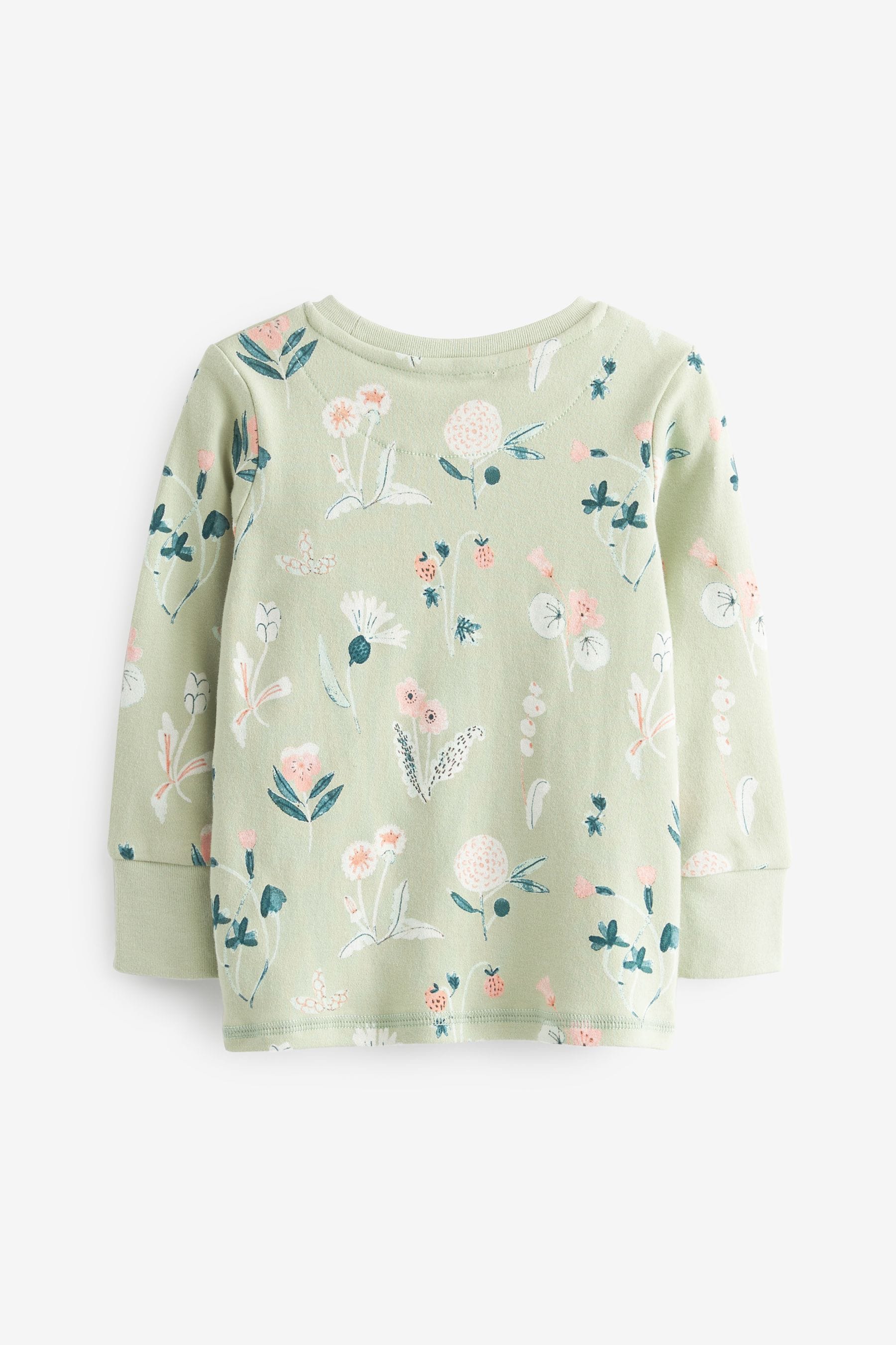 Cream/Green Fairy 2 Pack Pyjamas (9mths-8yrs)