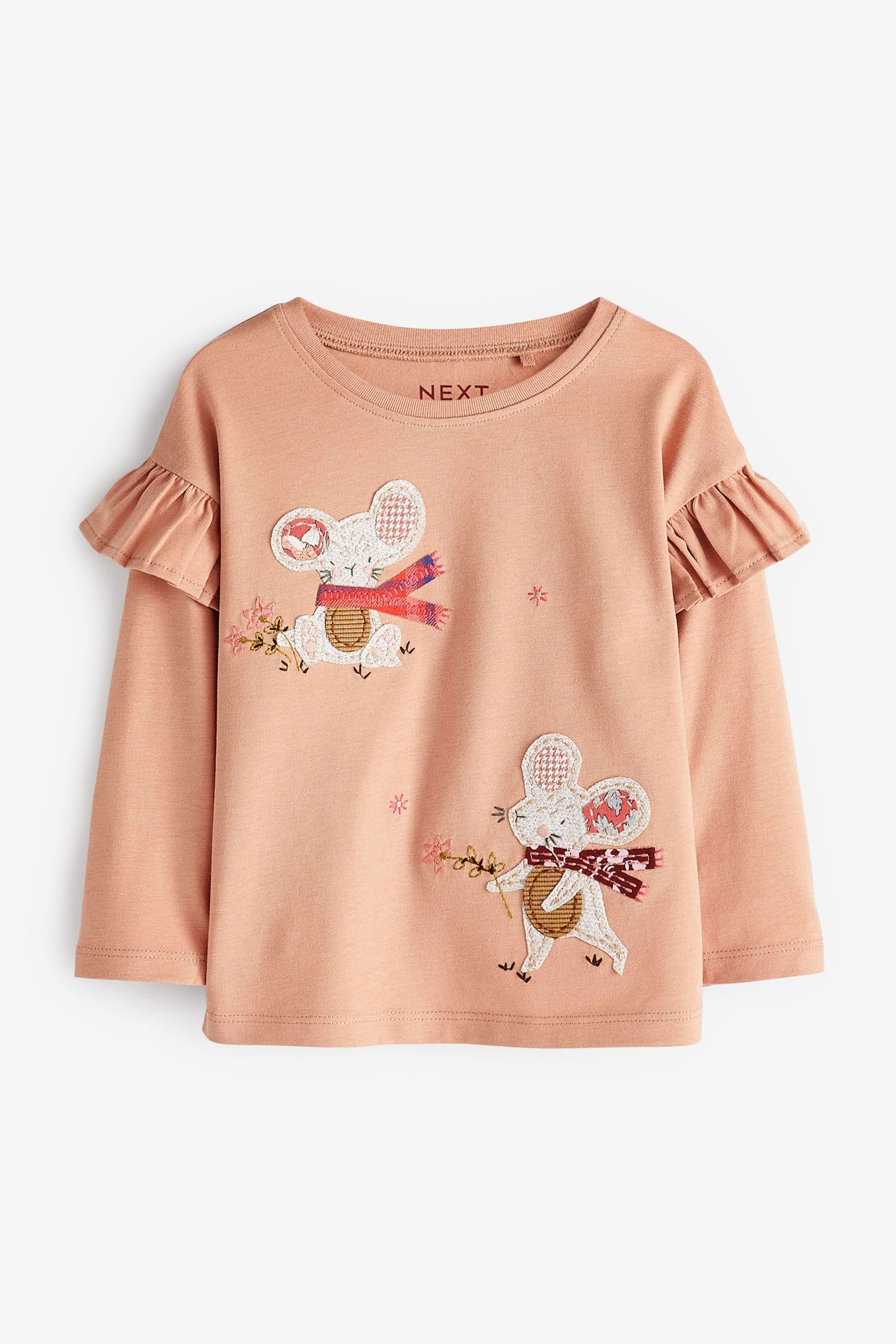 Pink Mouse T-Shirt (3mths-7yrs)