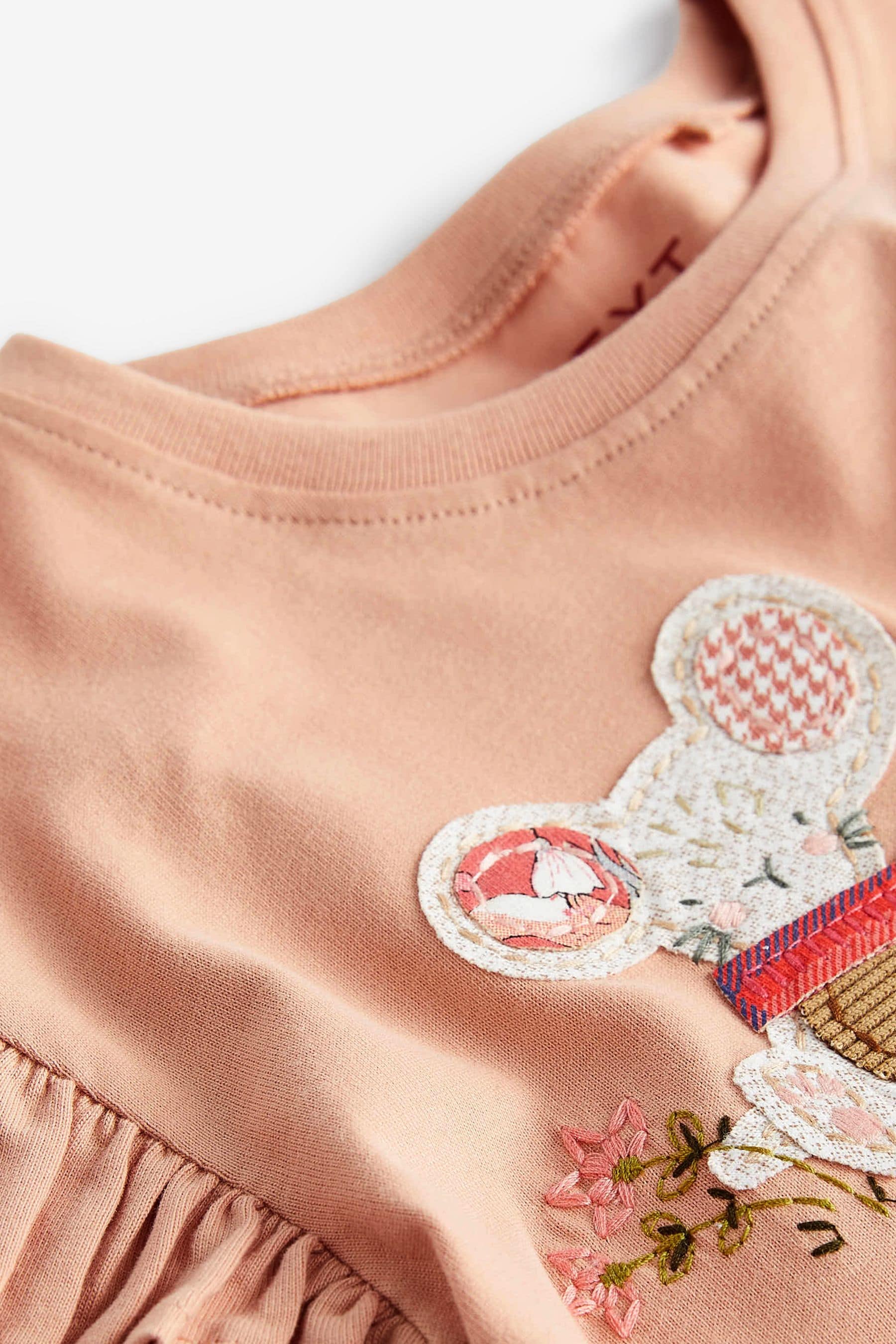 Pink Mouse T-Shirt (3mths-7yrs)