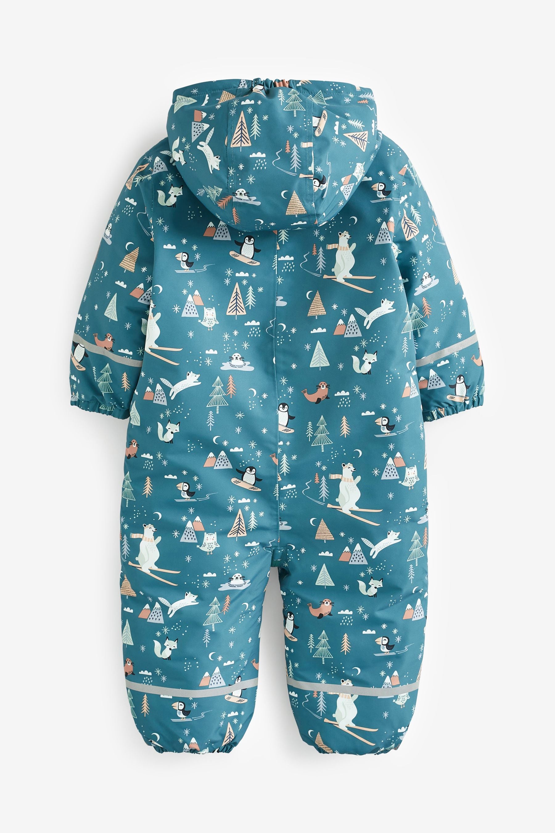 Teal Blue Waterproof Snowsuit (9mths-7yrs)