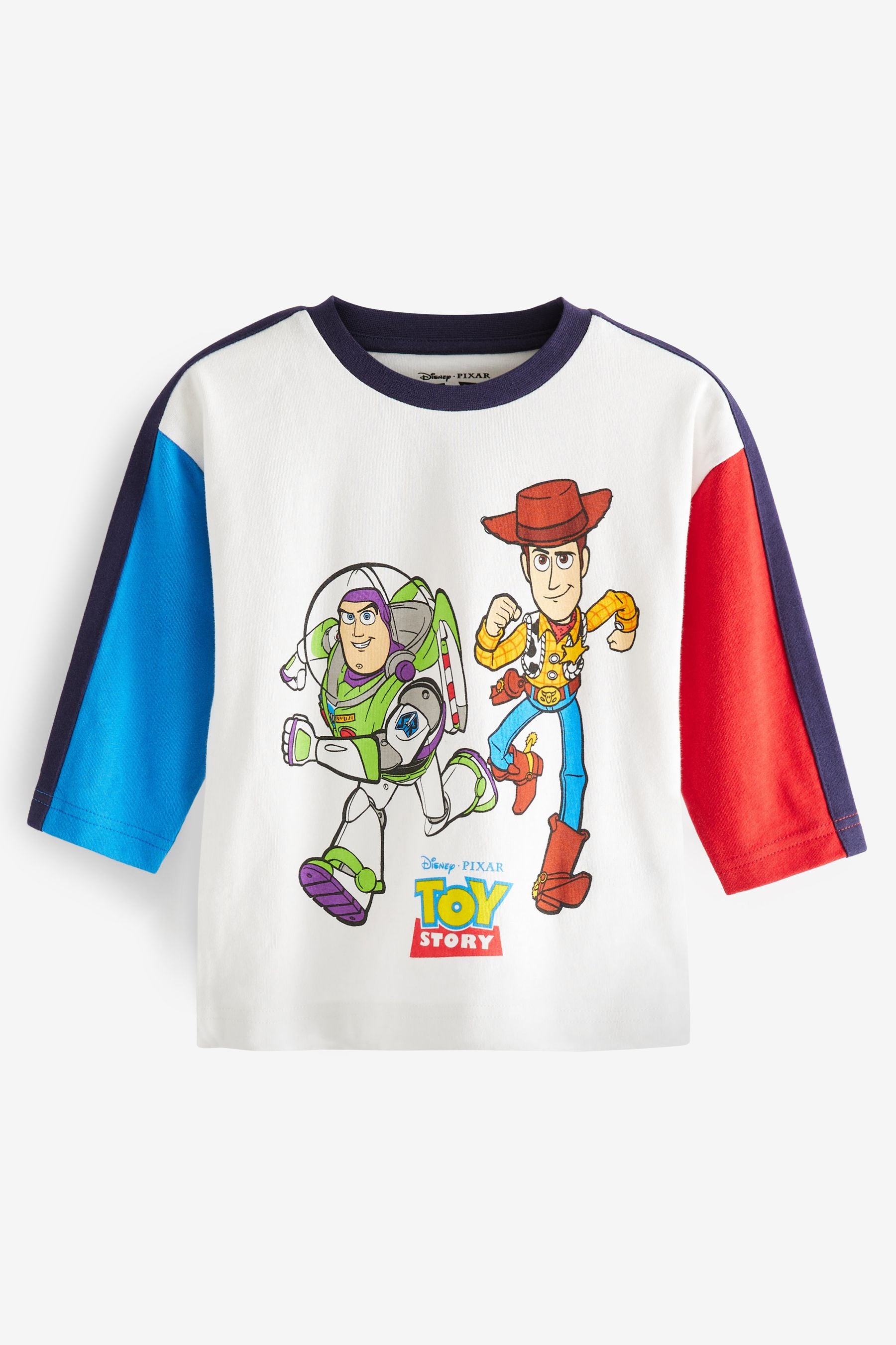 Ecru/White Toy Story Long Sleeve T-Shirt (3mths-8yrs)