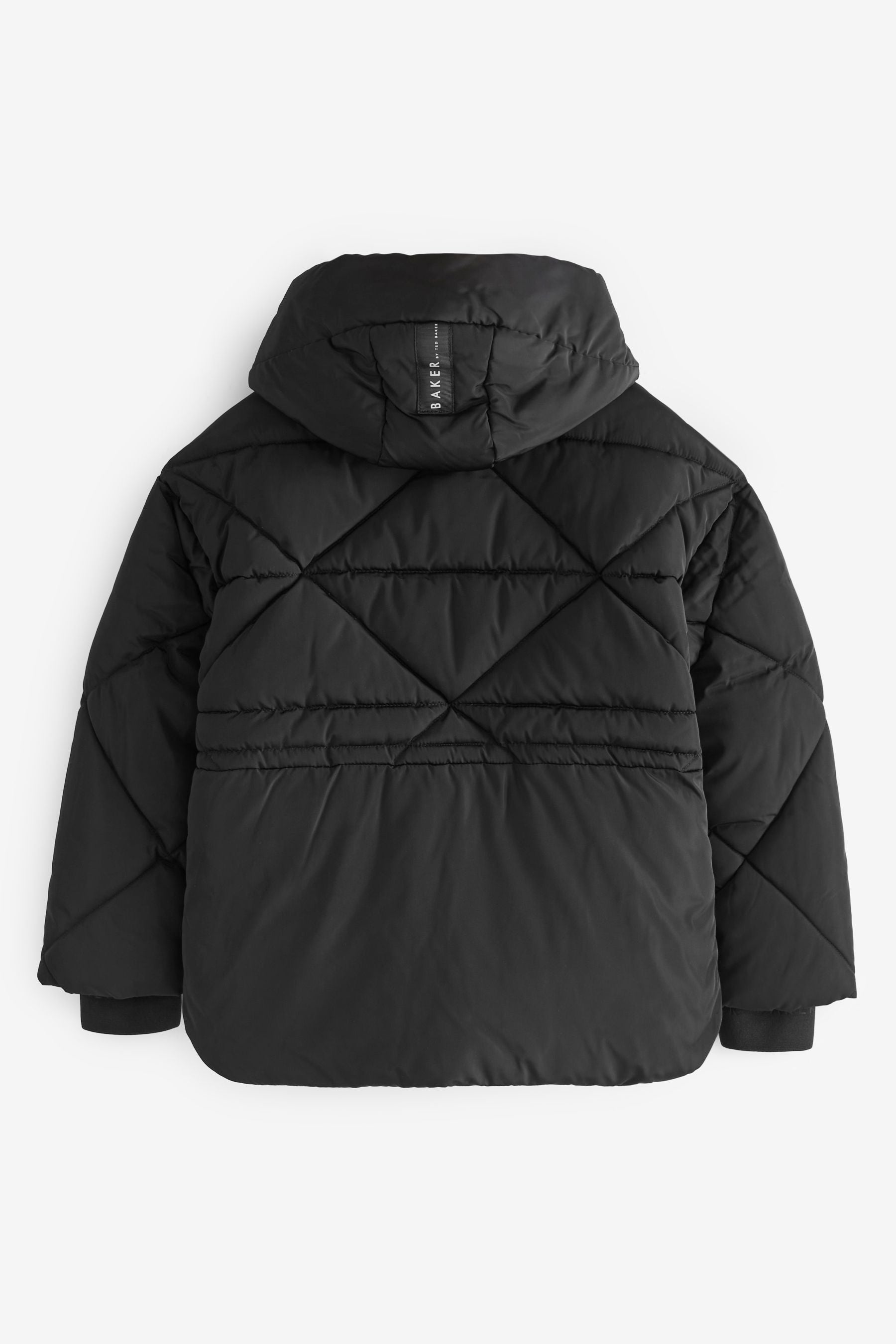 Black Baker by Ted Baker Short Padded Coat