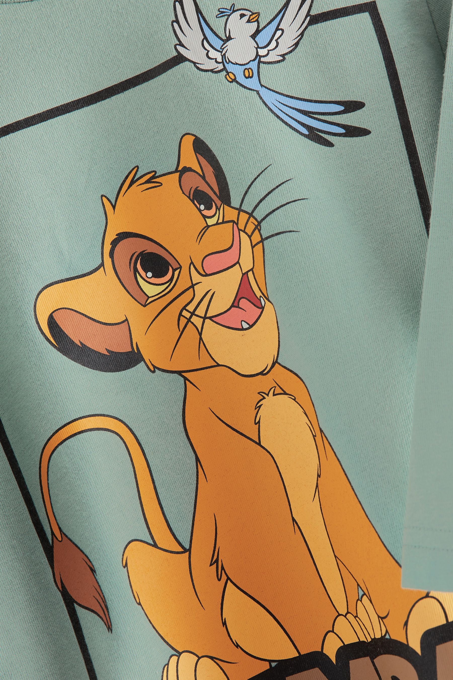 Pale Blue Lion King Long Sleeve T-Shirt (3mths-8yrs)