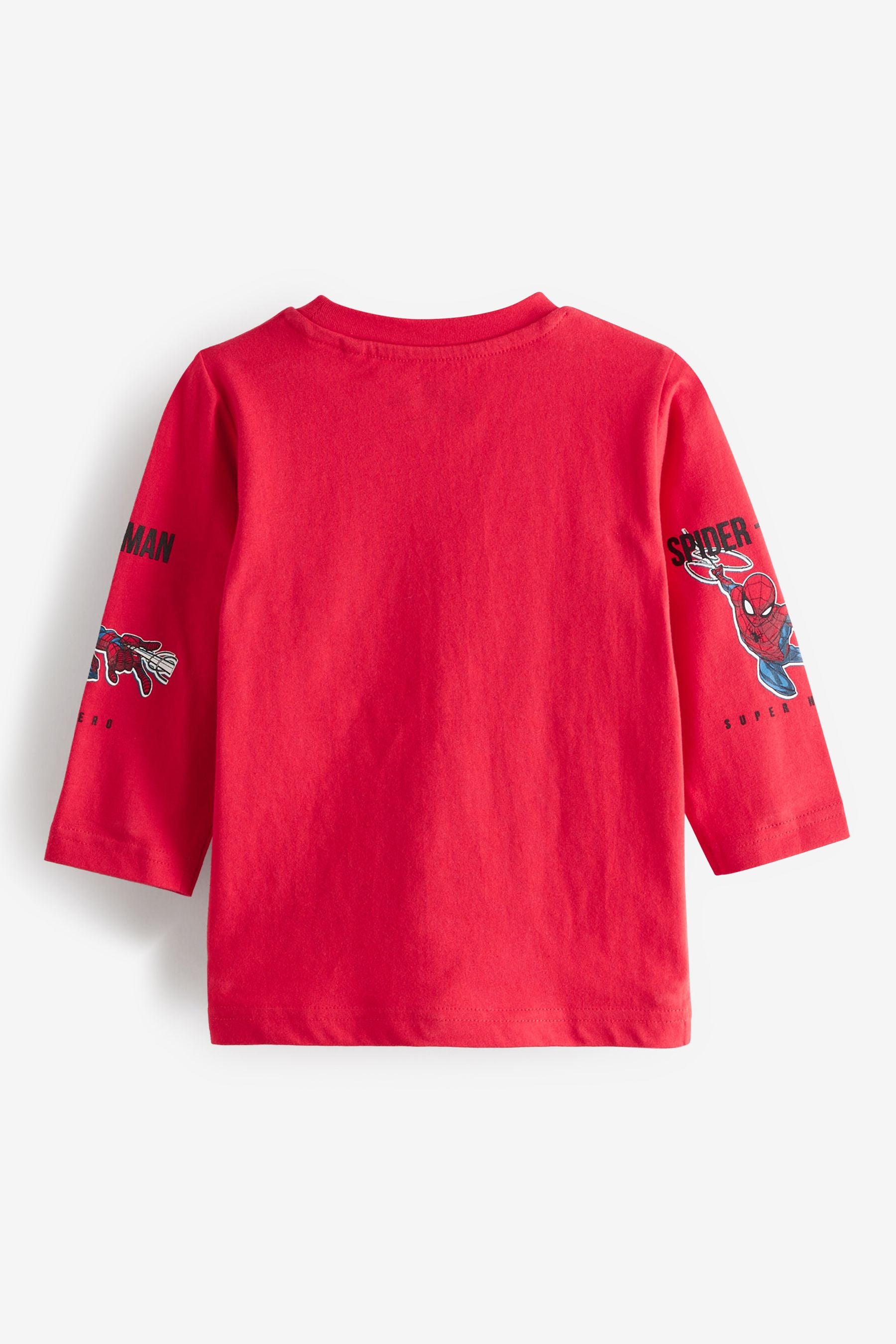 Red Spider-Man Long Sleeve T-Shirt (3mths-8yrs)