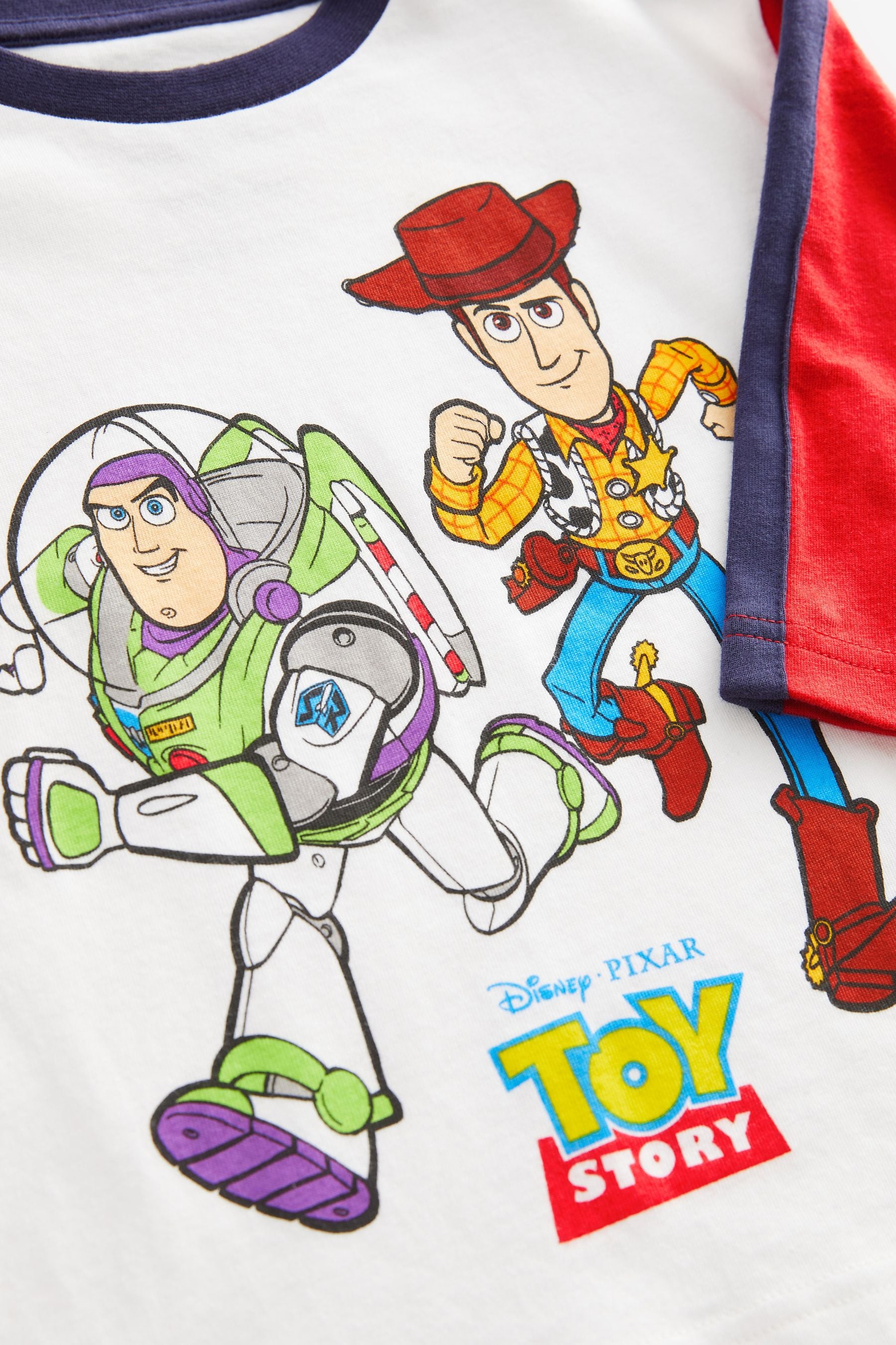 Ecru/White Toy Story Long Sleeve T-Shirt (3mths-8yrs)