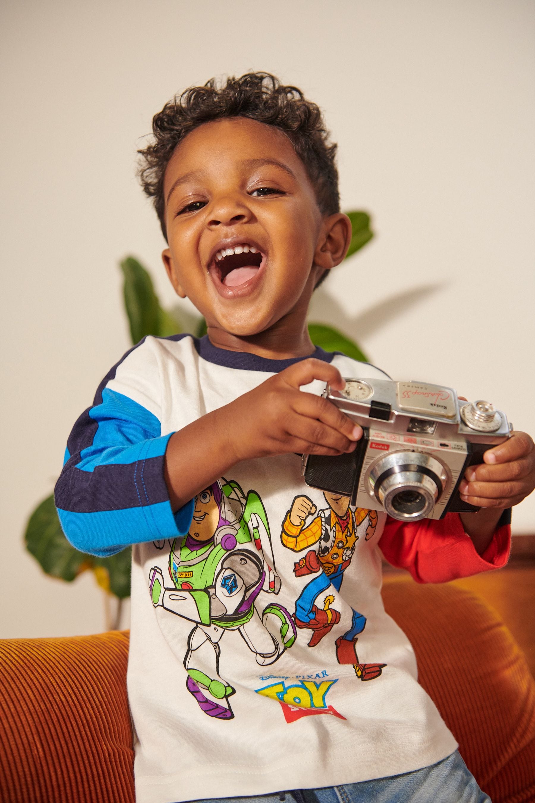 Ecru/White Toy Story Long Sleeve T-Shirt (3mths-8yrs)