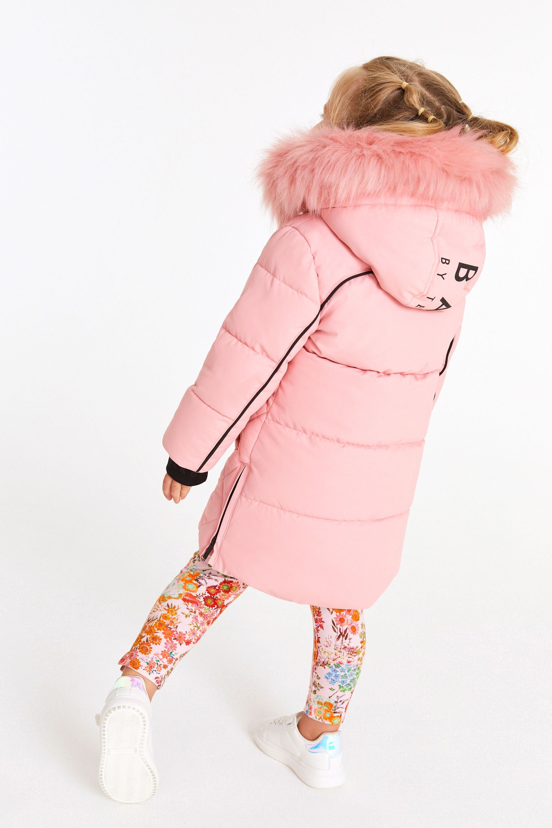 Pink Baker by Ted Baker Pink Quilted Coat