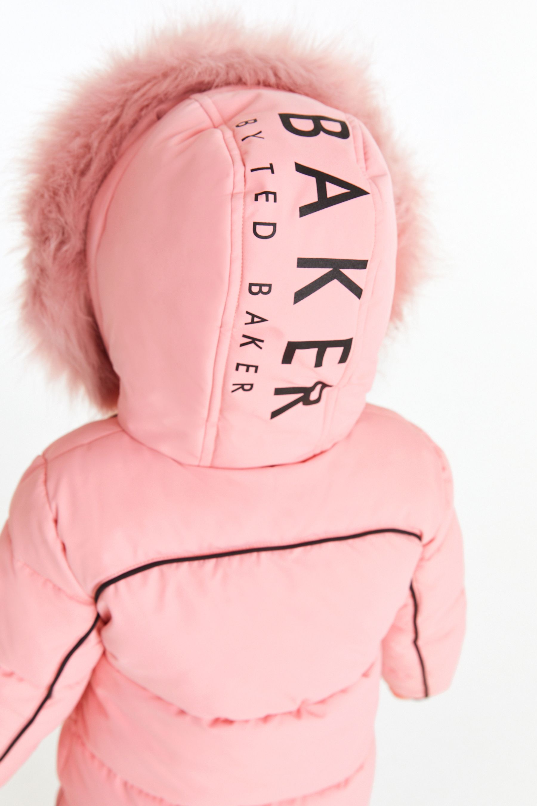 Pink Baker by Ted Baker Pink Quilted Coat