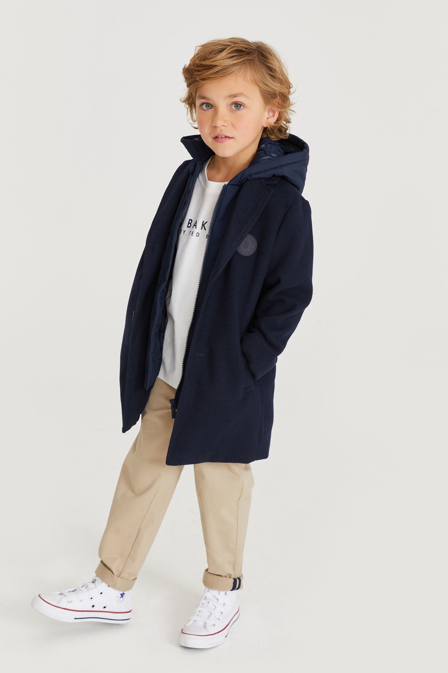 Navy Baker by Ted Baker Navy Smart Coat