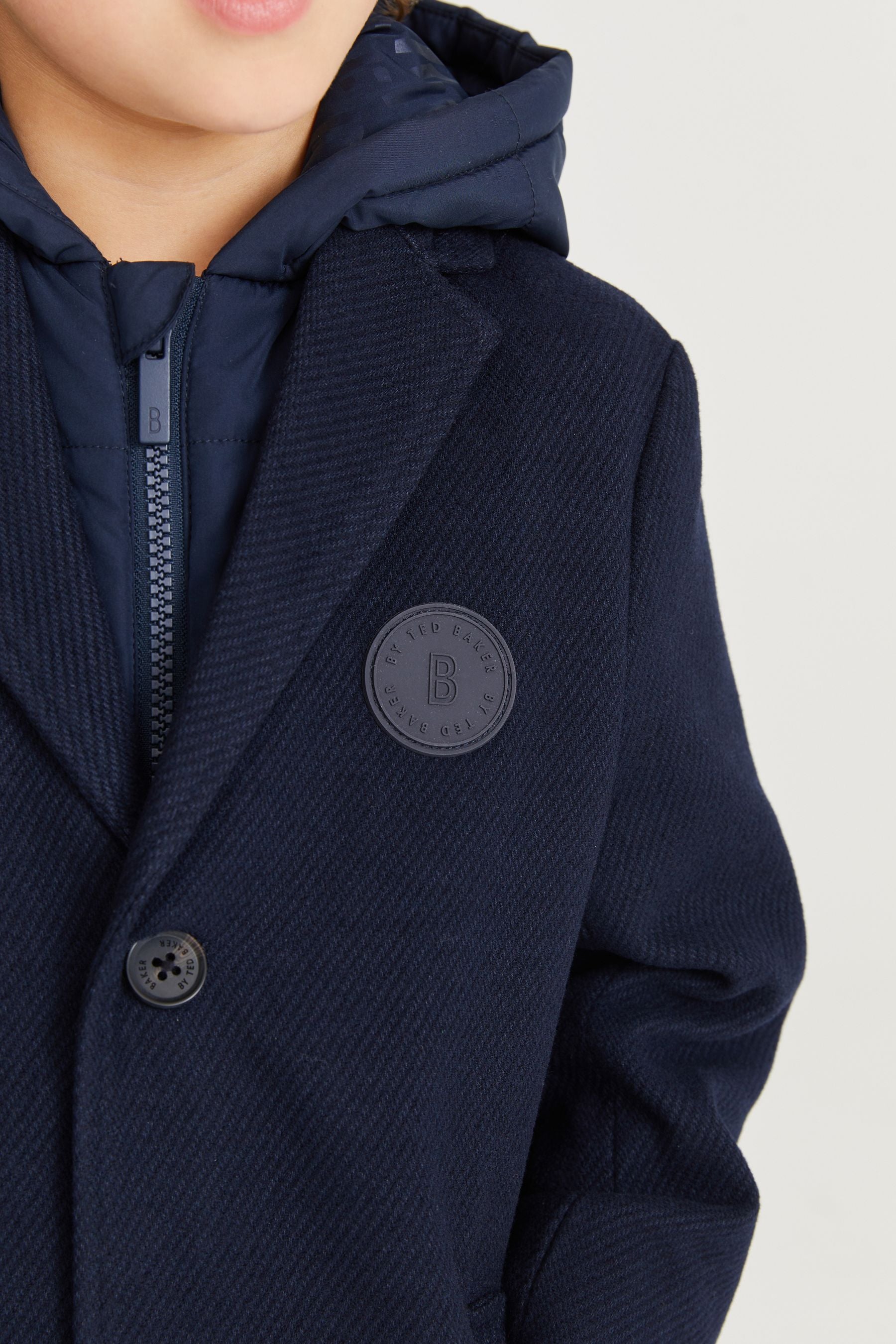 Navy Baker by Ted Baker Navy Smart Coat