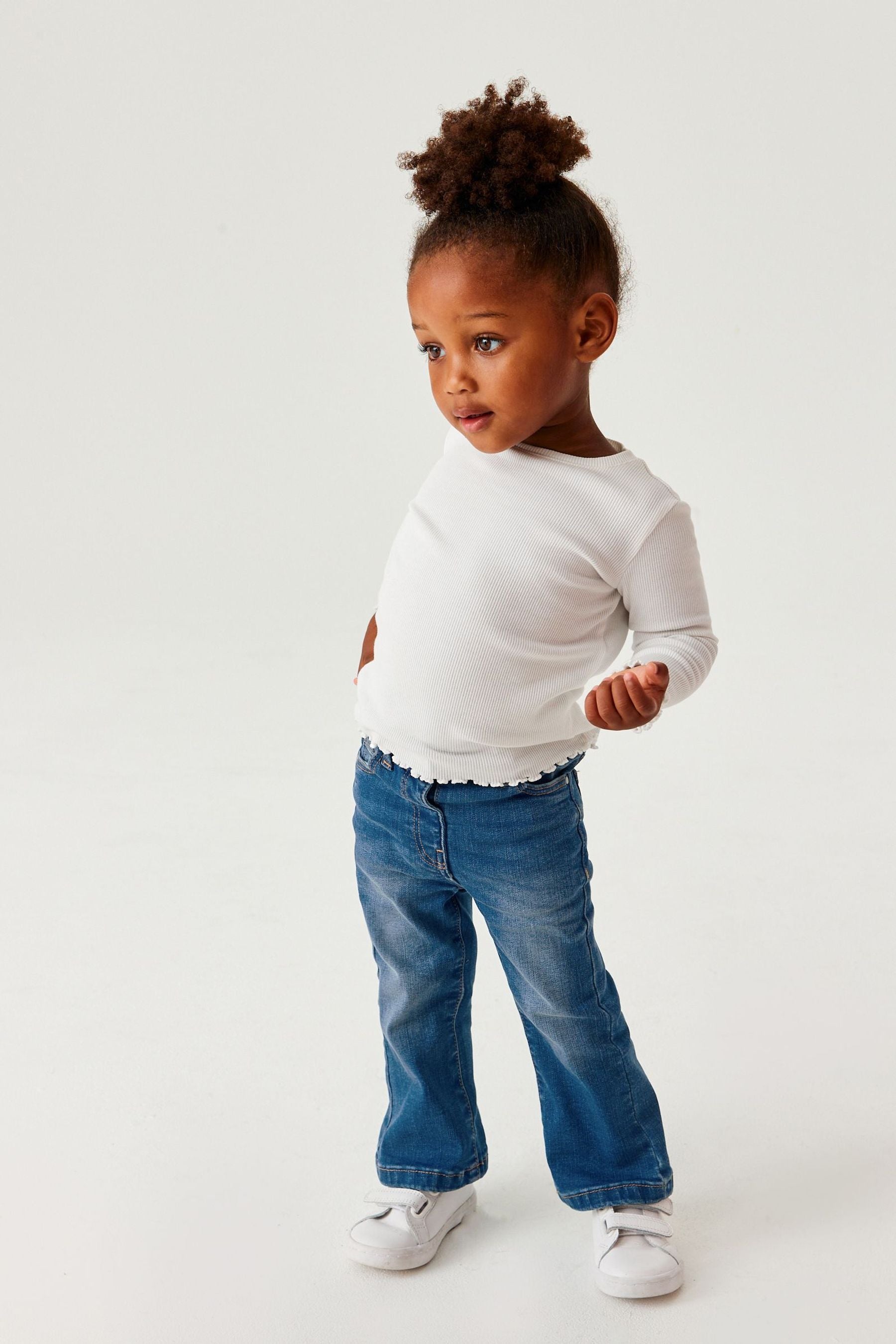 Dark Blue Flare Jeans (3mths-7yrs)