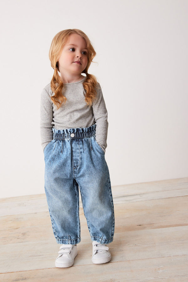 Denim Paperbag Jeans (3mths-7yrs)