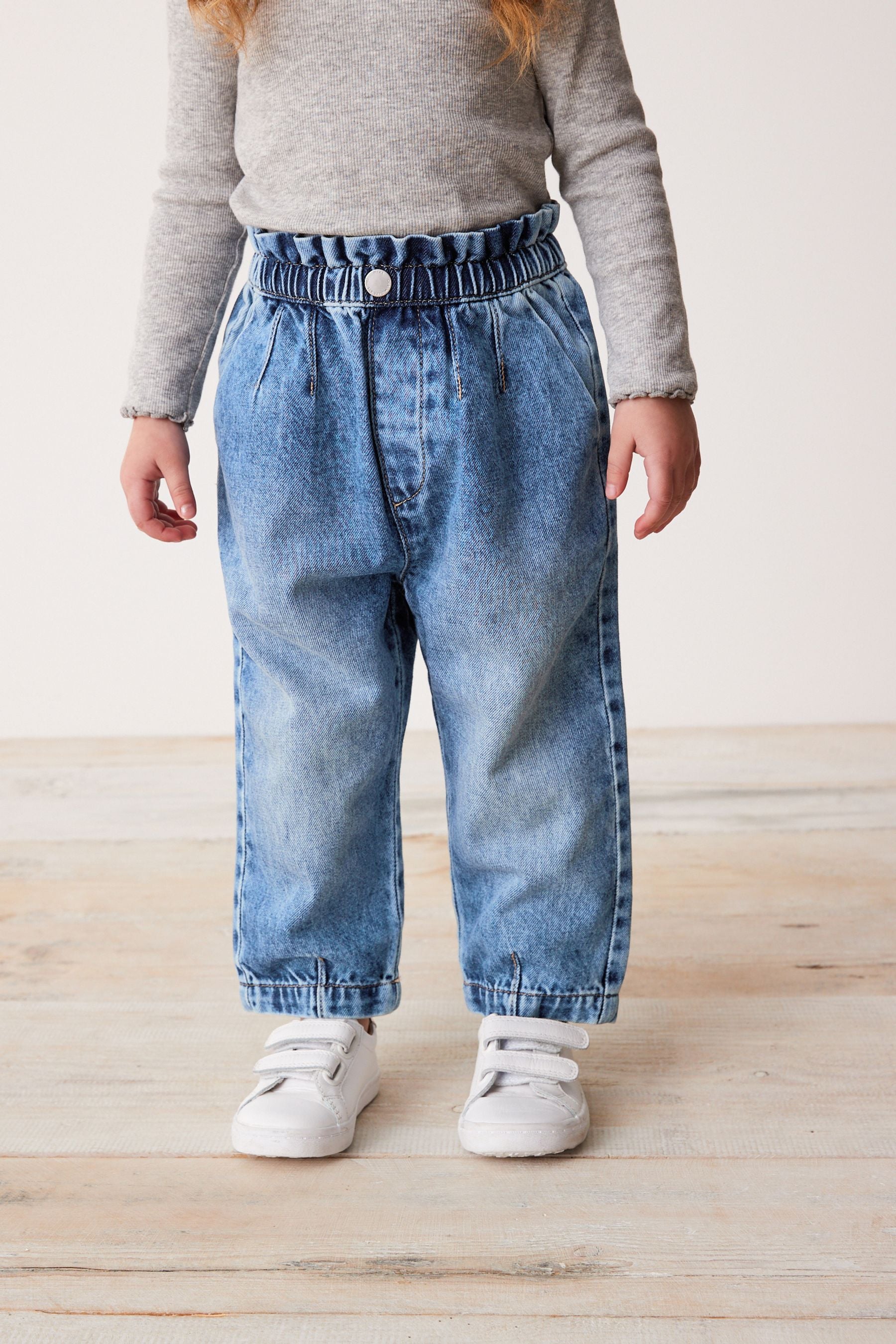 Denim Paperbag Jeans (3mths-7yrs)