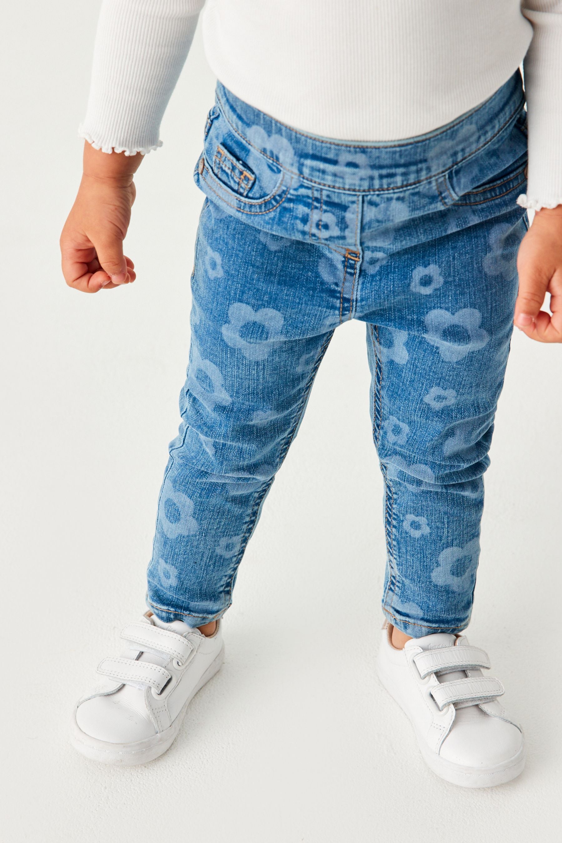 Blue Denim Super Skinny Fit Jeggings (3mths-7yrs)