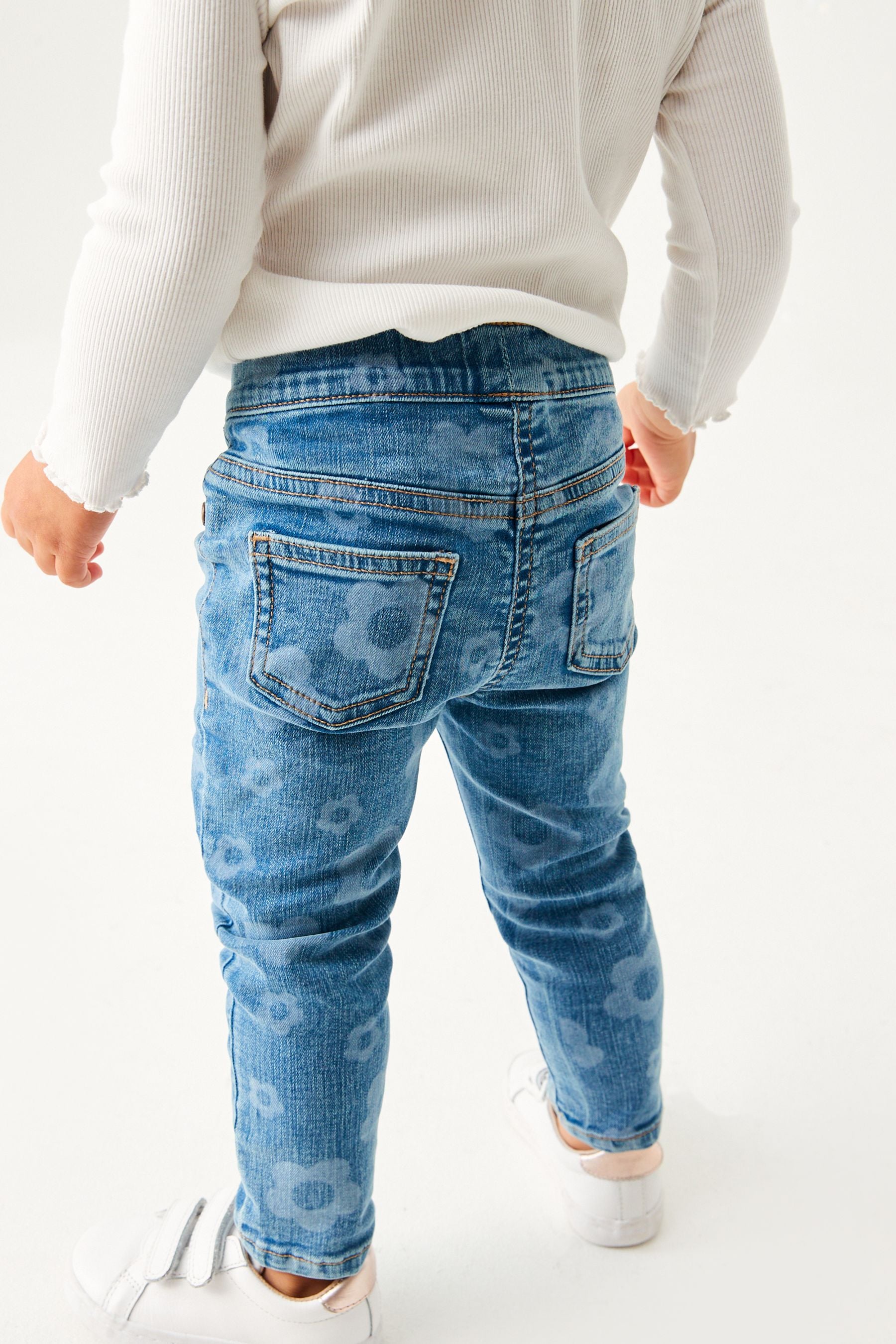 Blue Denim Super Skinny Fit Jeggings (3mths-7yrs)