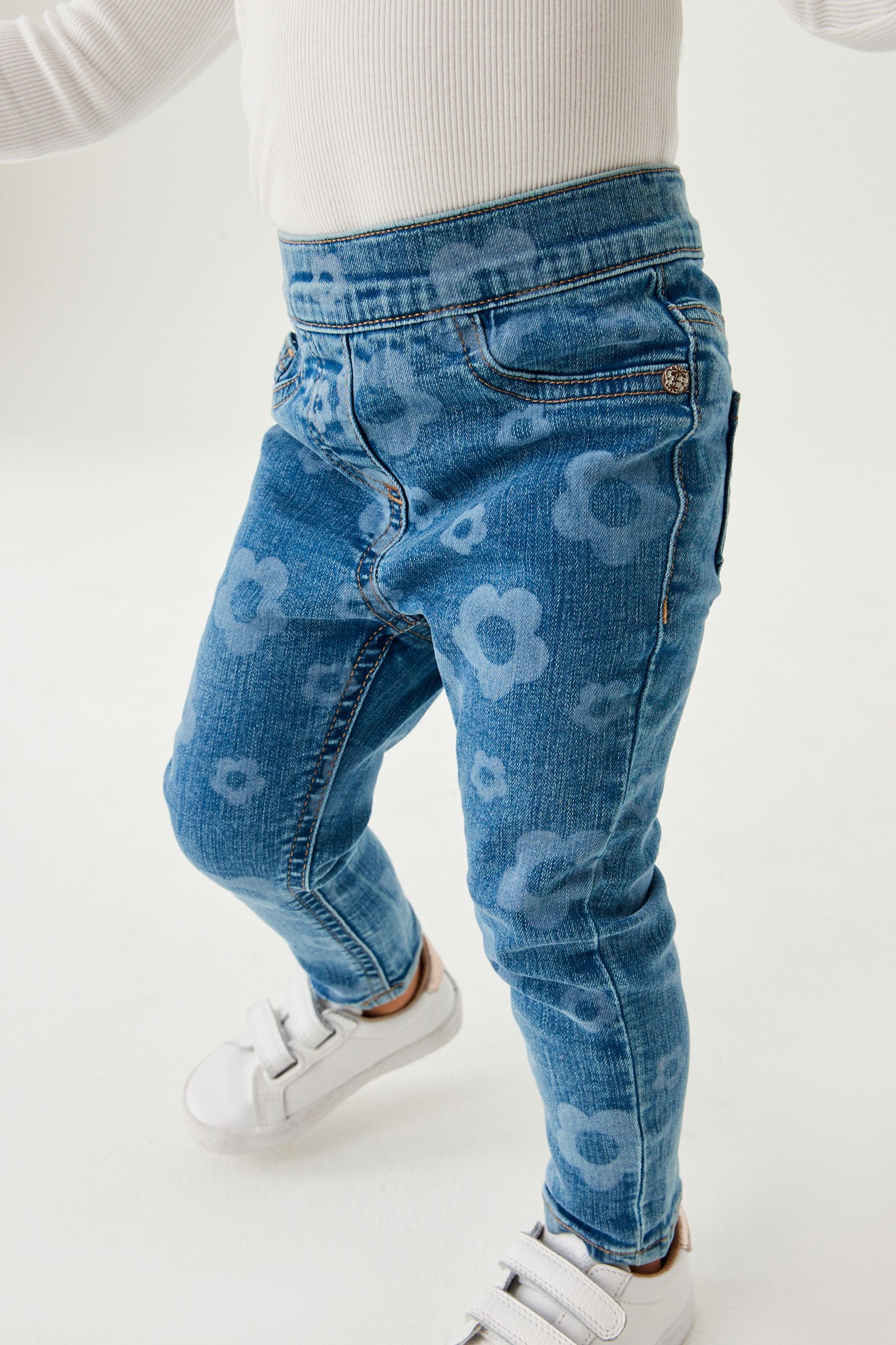 Blue Denim Super Skinny Fit Jeggings (3mths-7yrs)