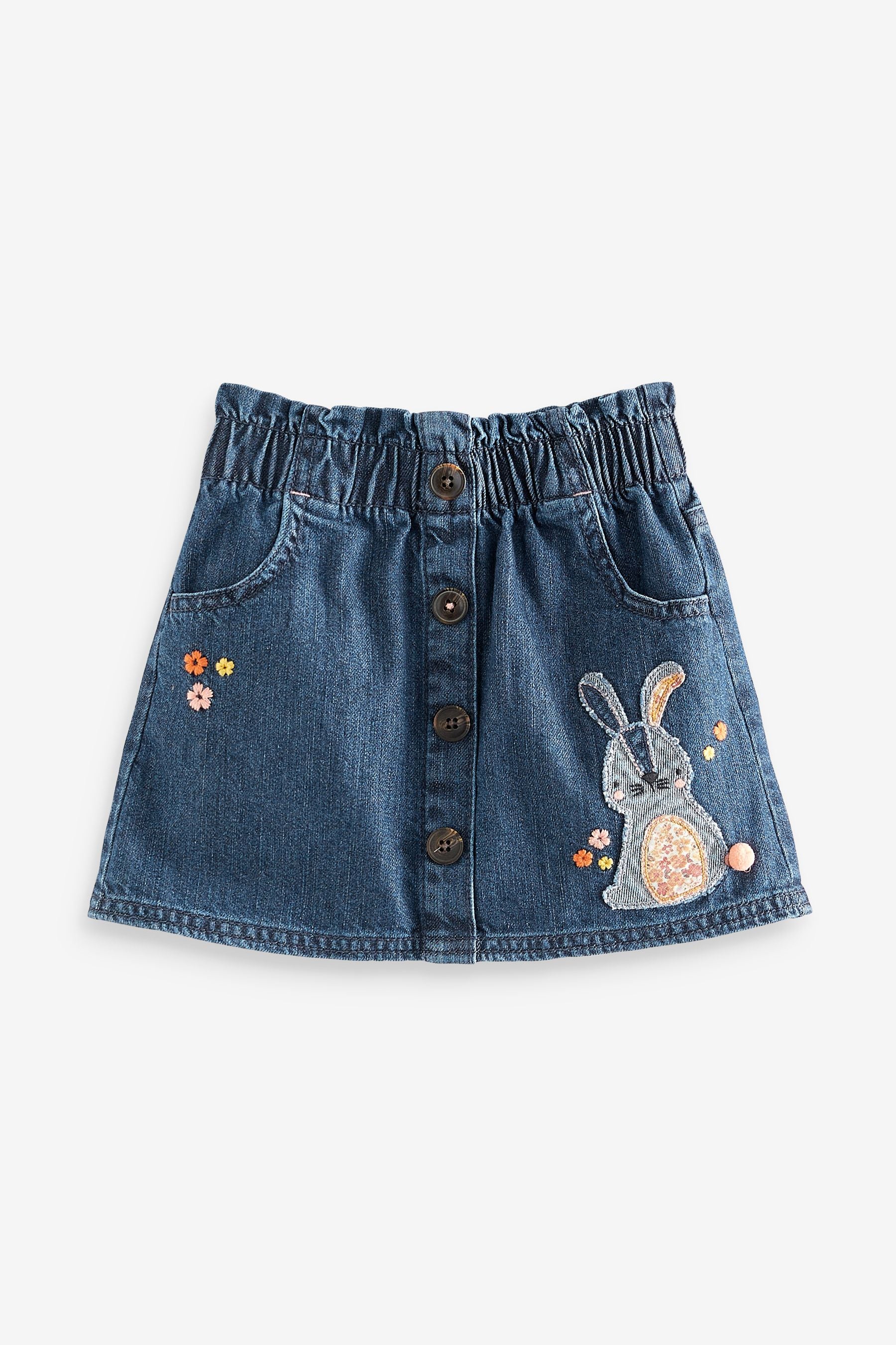 Denim Bunny Skirt (3mths-7yrs)