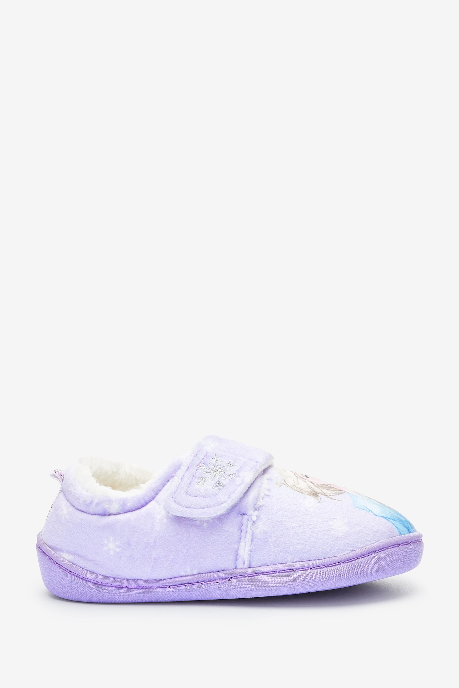 Lilac Purple Frozen 2 Cupsole Slippers