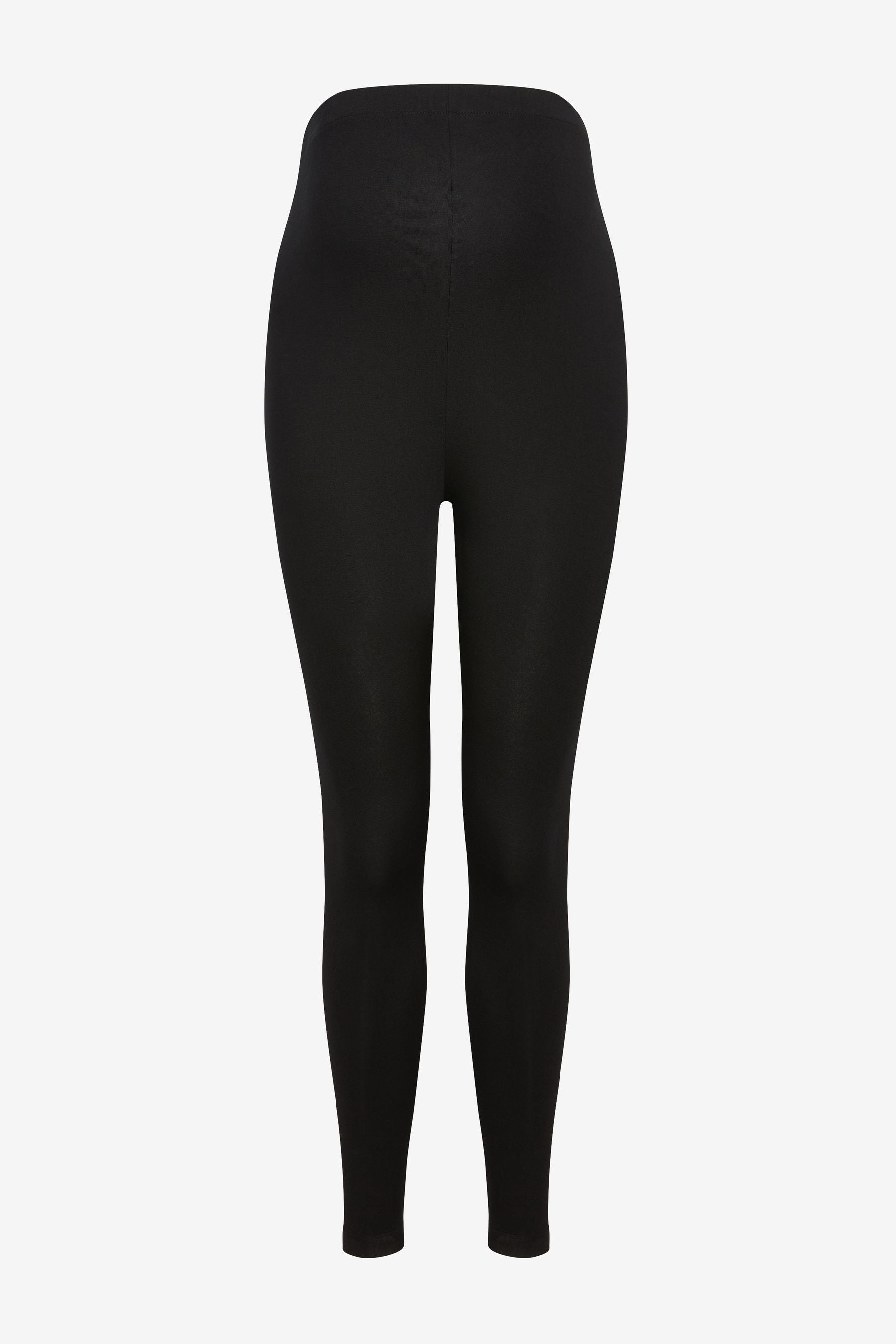 Black Maternity Essential Leggings