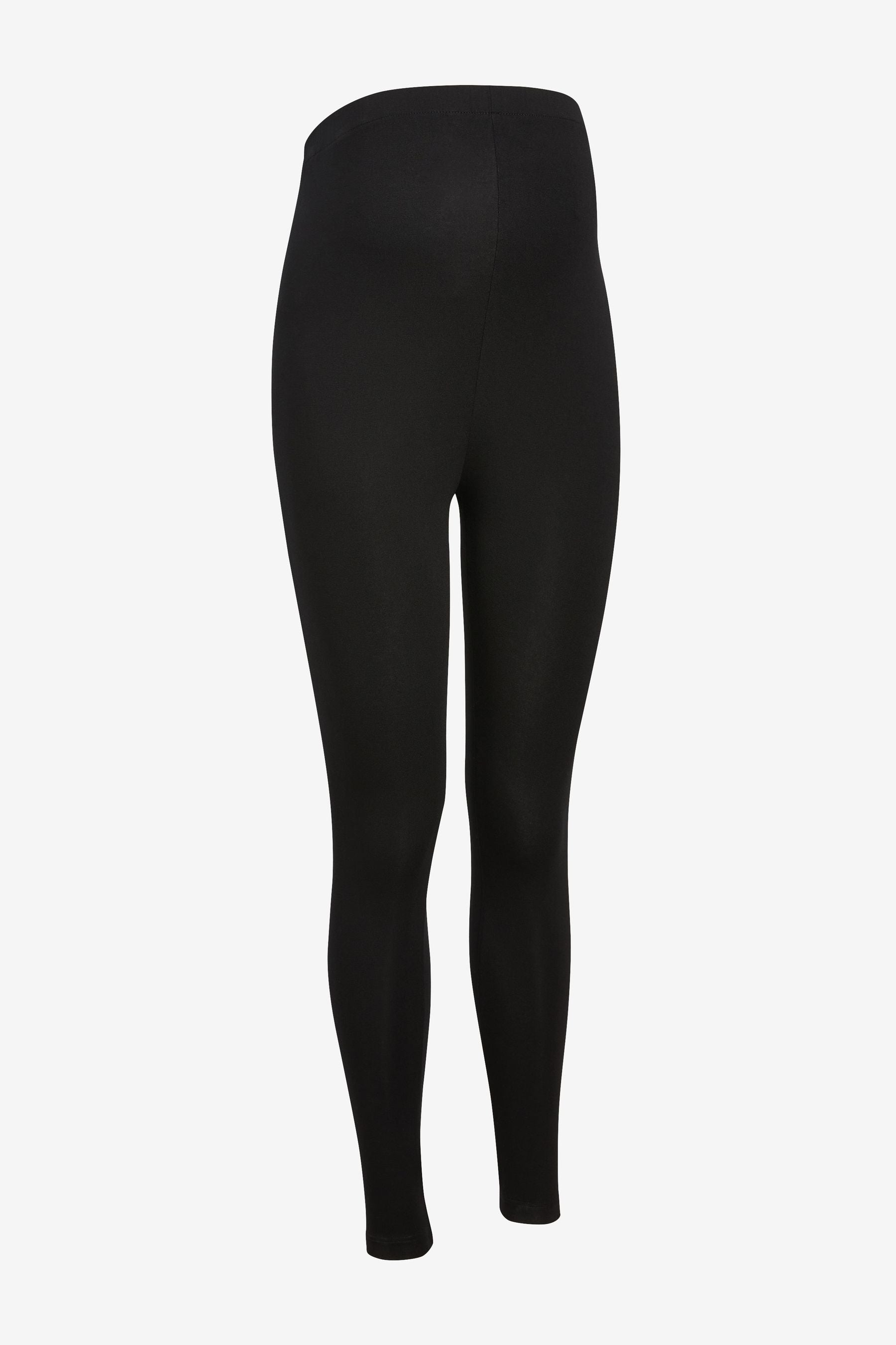 Black Maternity Essential Leggings