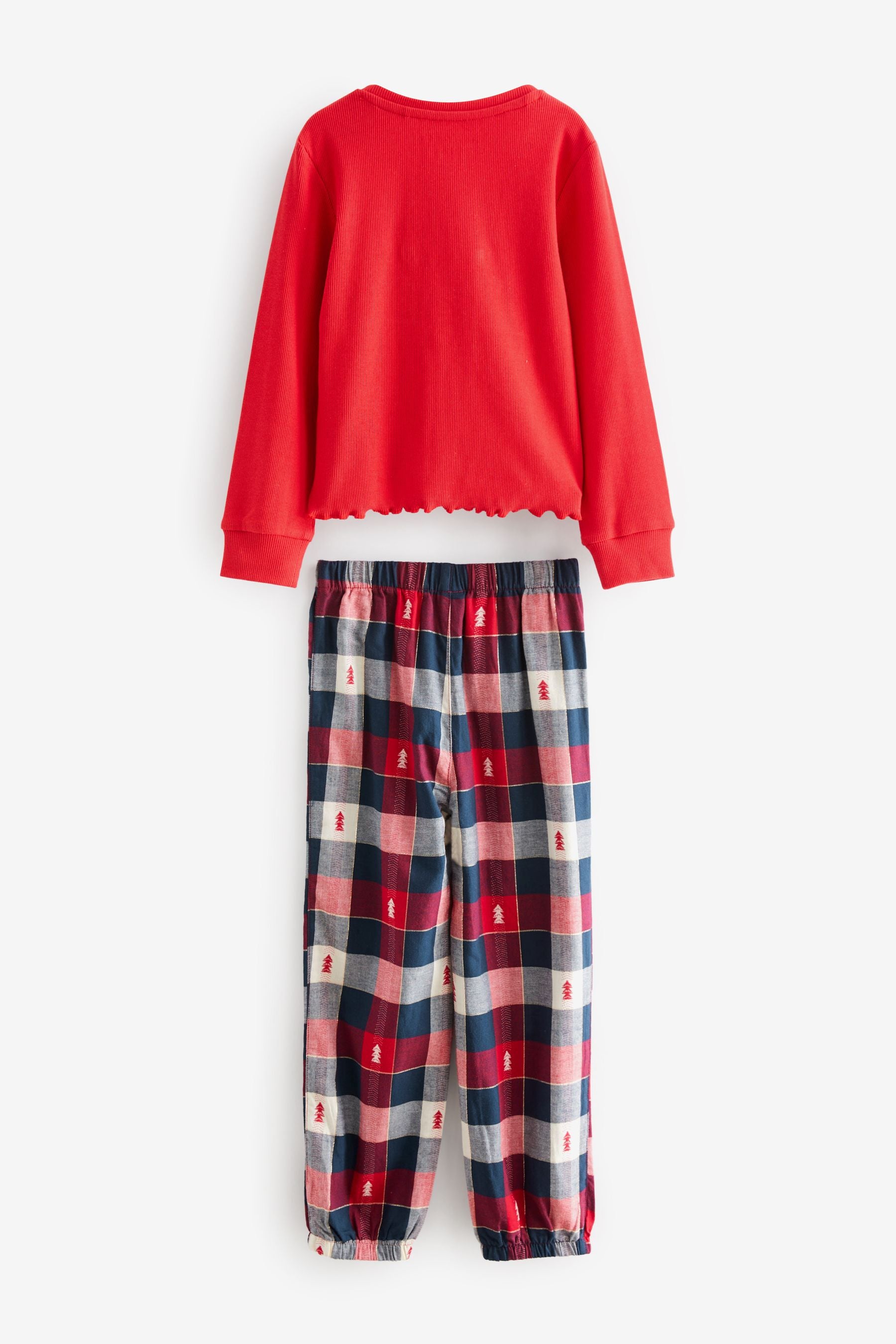 Red Check Christmas Pyjamas (3-16yrs)