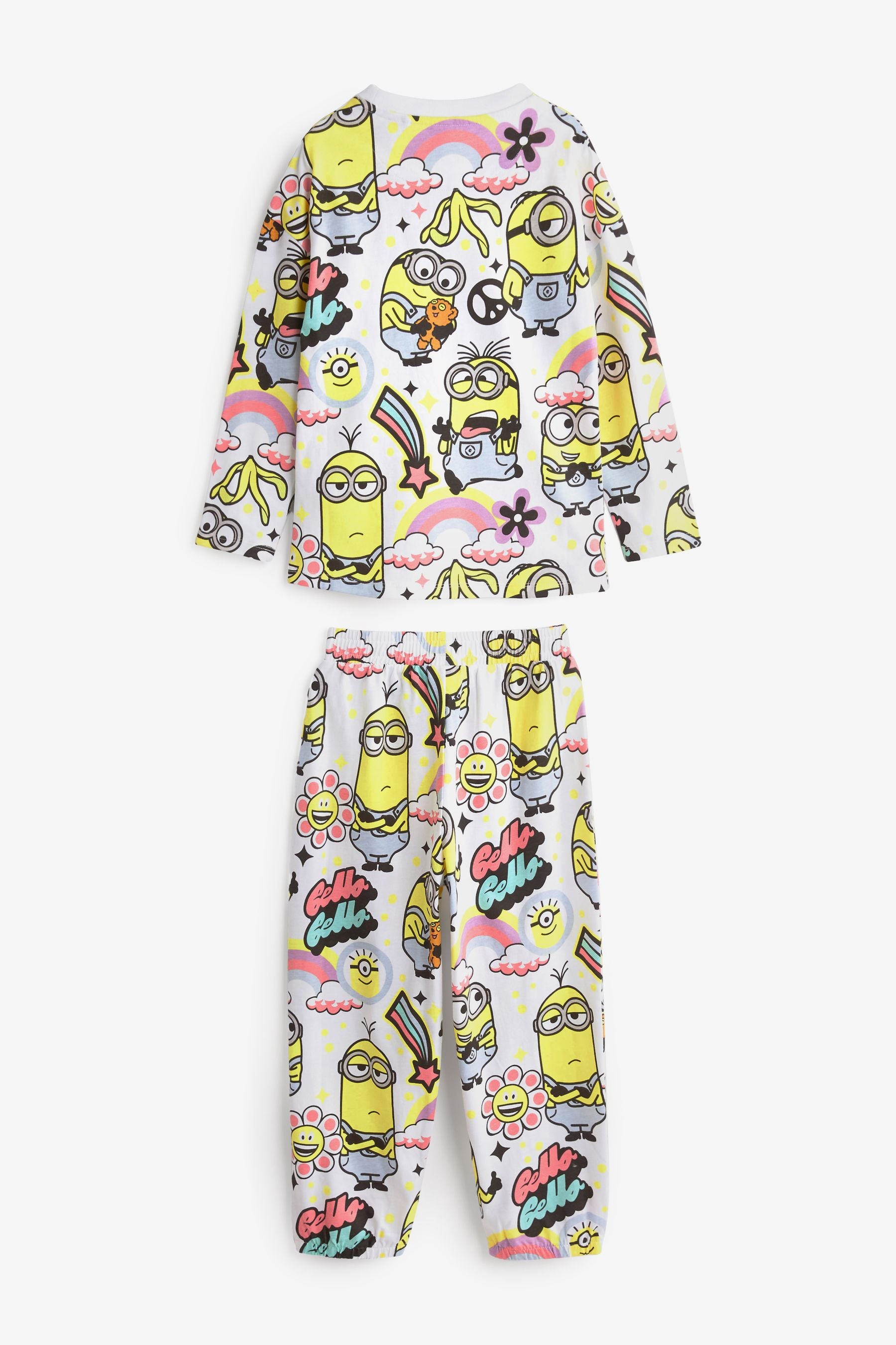 Multi Minions License Jogger Single Pyjamas (3-14yrs)