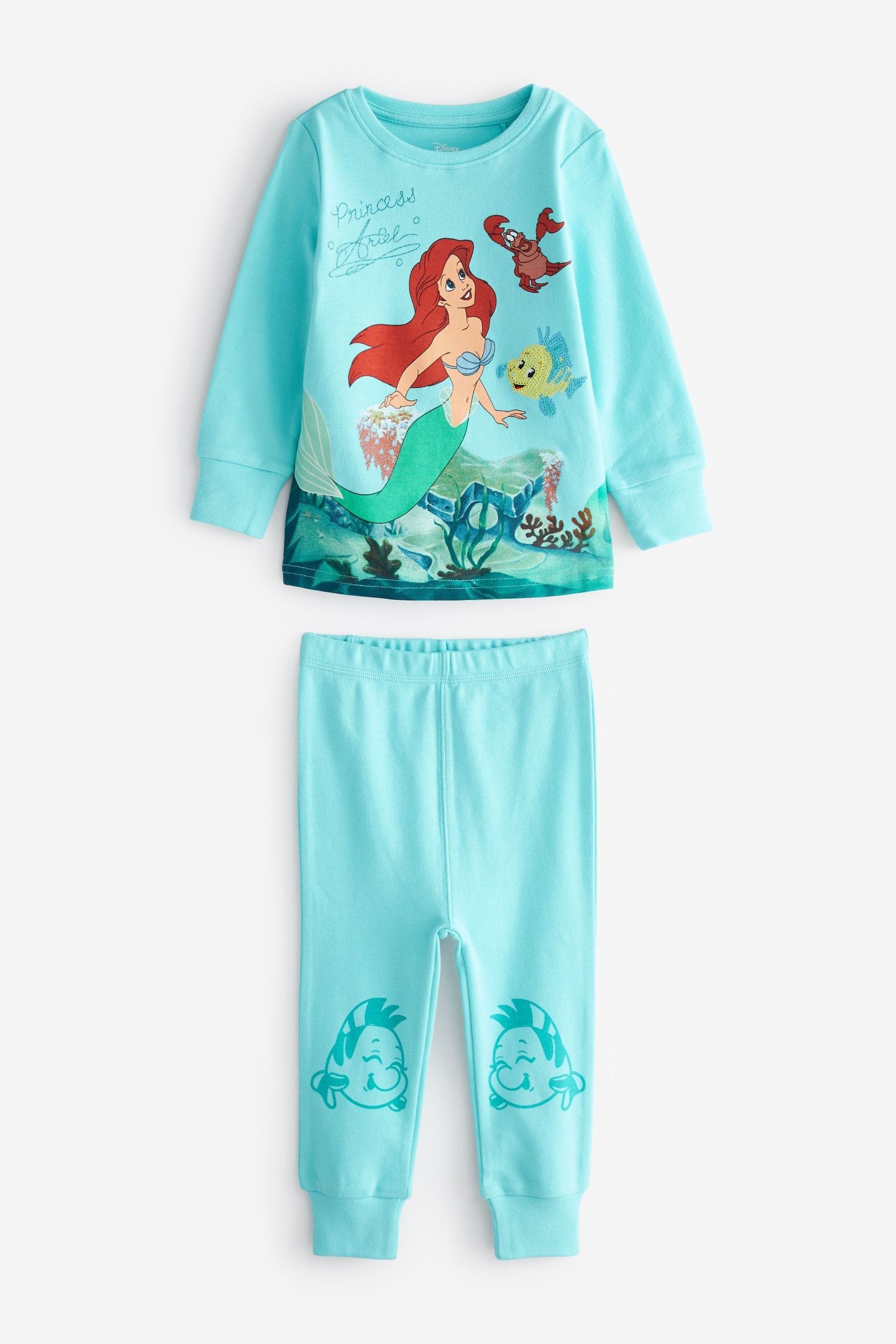 Disney Princess Ariel Blue License Pyjamas Single Pack (4-8yrs)