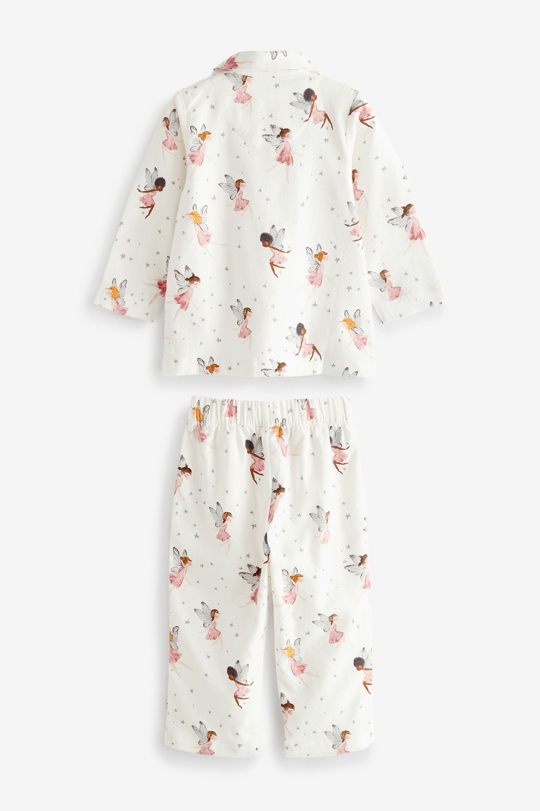 Cream Fairy 1 Pack Button Through Pyjamas (9mths-8yrs)