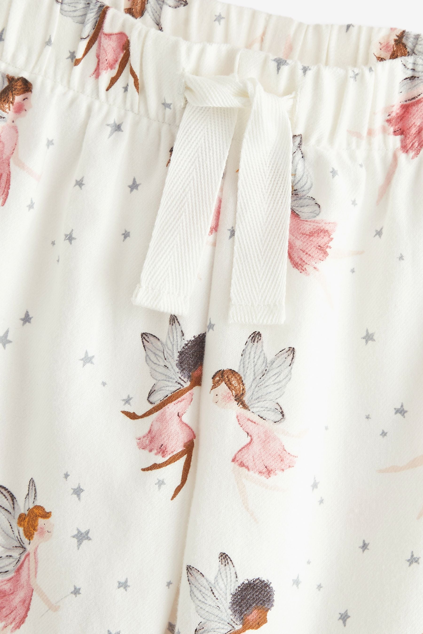 Cream Fairy 1 Pack Button Through Pyjamas (9mths-8yrs)