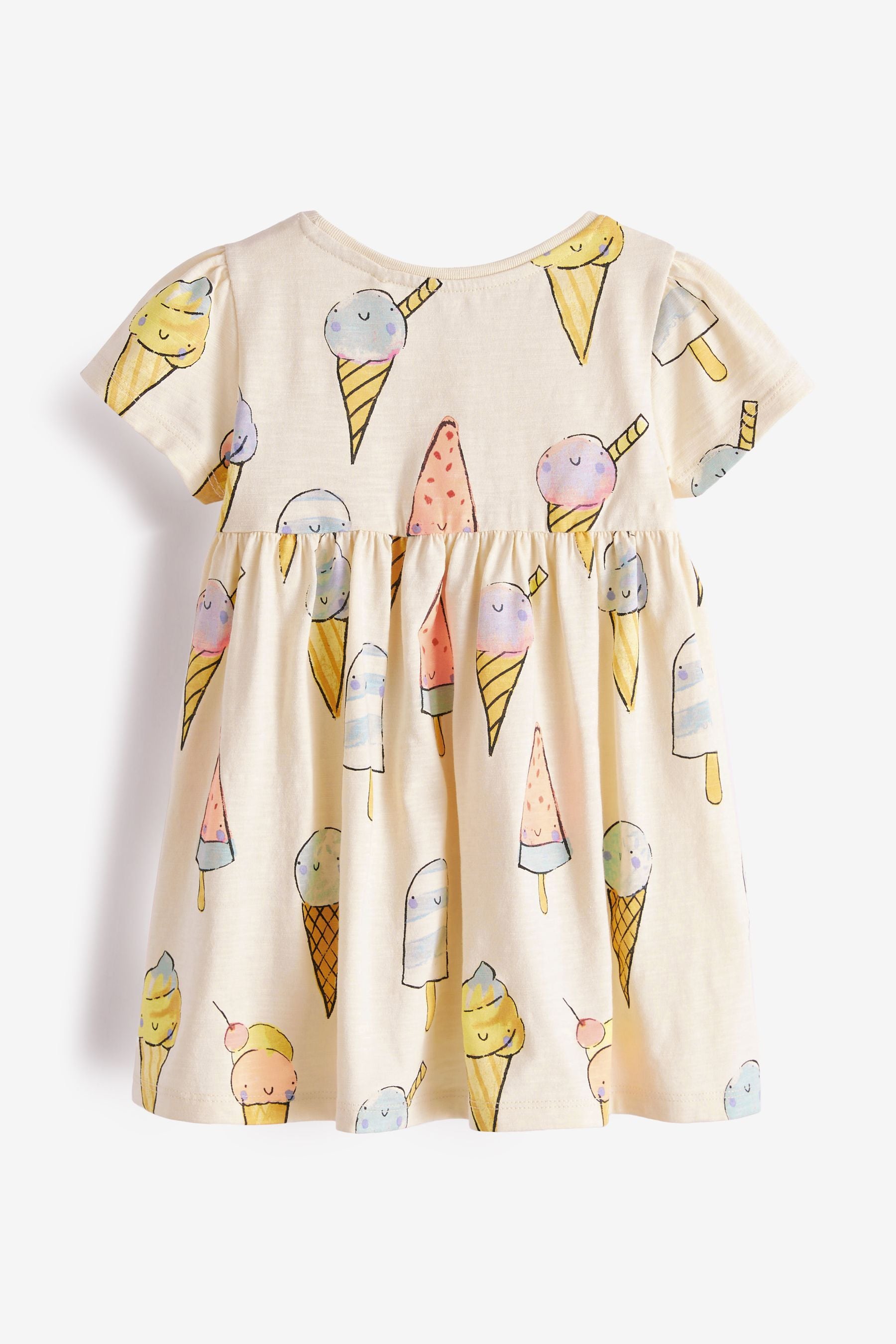 Cream Dress (3mths-7yrs)